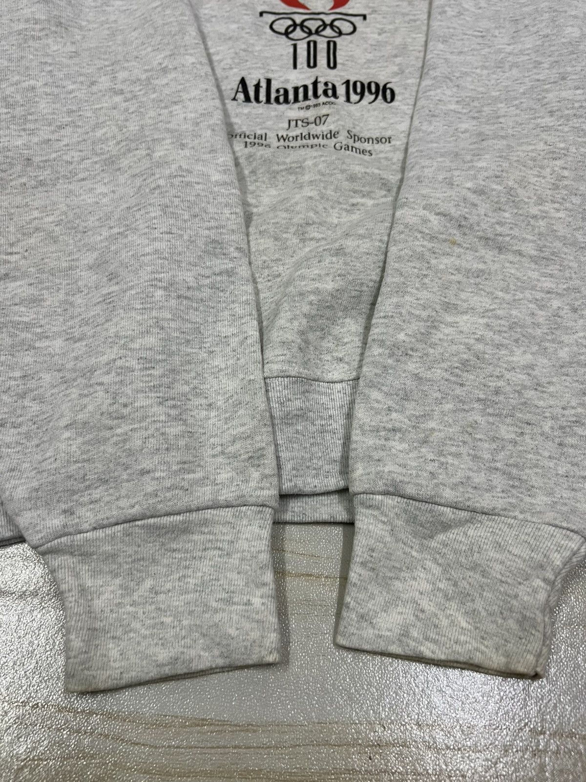 USA Olympics 90s Summer Olympic Atlanta Vintage Sweatshirt Size US L / EU 52-54 / 3 - 2 Thumbnail