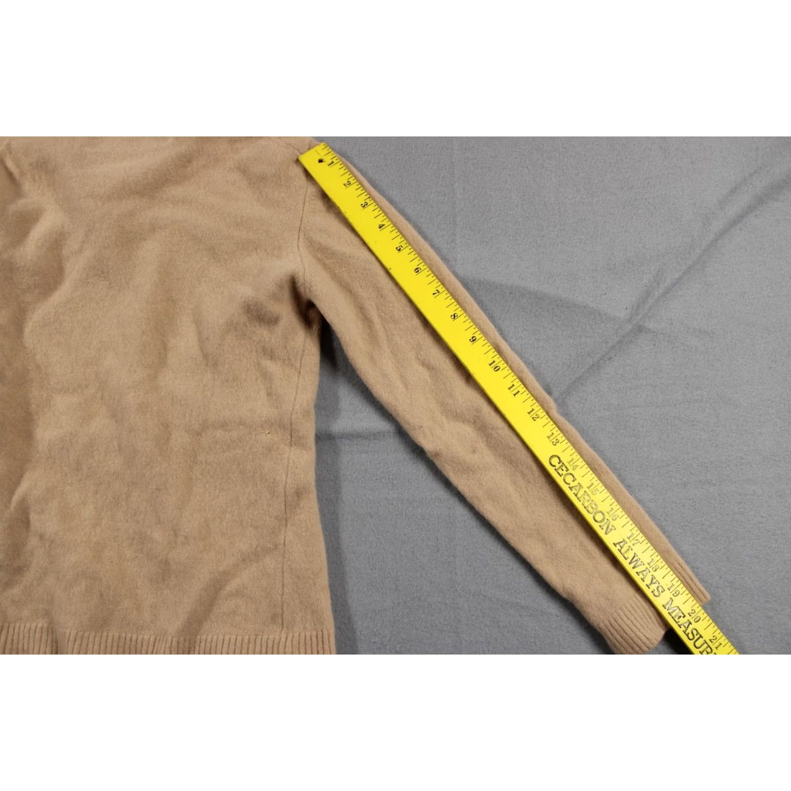 Barbour Barbour Sweater Womens 12 Beige Lambswool Crewneck Pullover Biscotti Soft Knit Size XL / US 12-14 / IT 48-50 - 5 Thumbnail