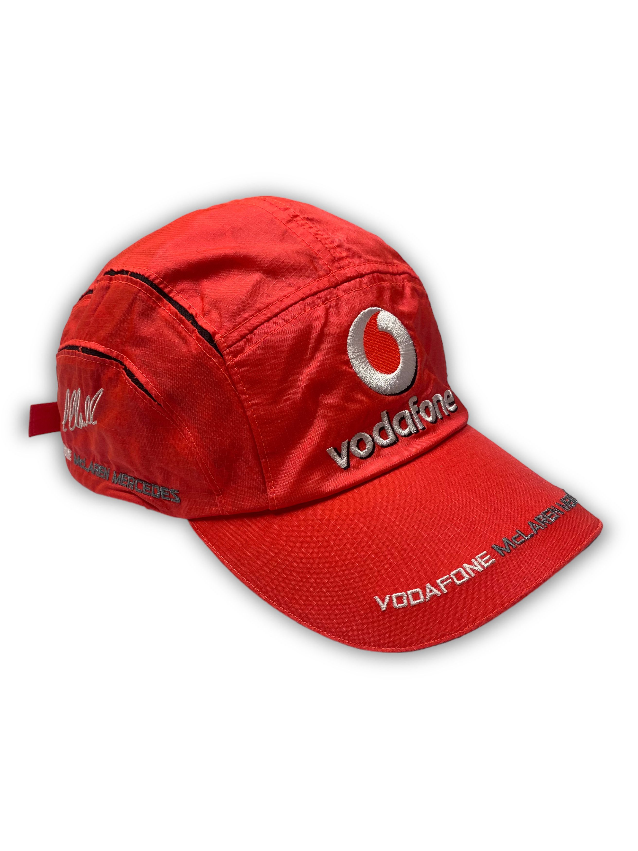 Mercedes-Benz Vintage MERCEDES MCLAREN Red Nylon Shell 5-Panel Cap M562 Size ONE SIZE - 1 Thumbnail