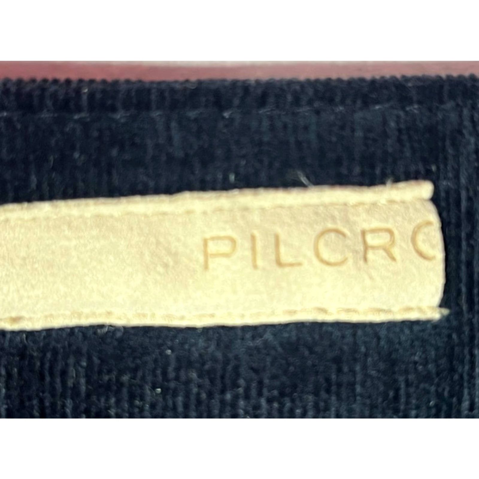 Vintage Anthropologie Pilcro The Demilune Boot Pants Women's 27 P Blue Velour Size 27" / US 4 / IT 40 - 7 Thumbnail