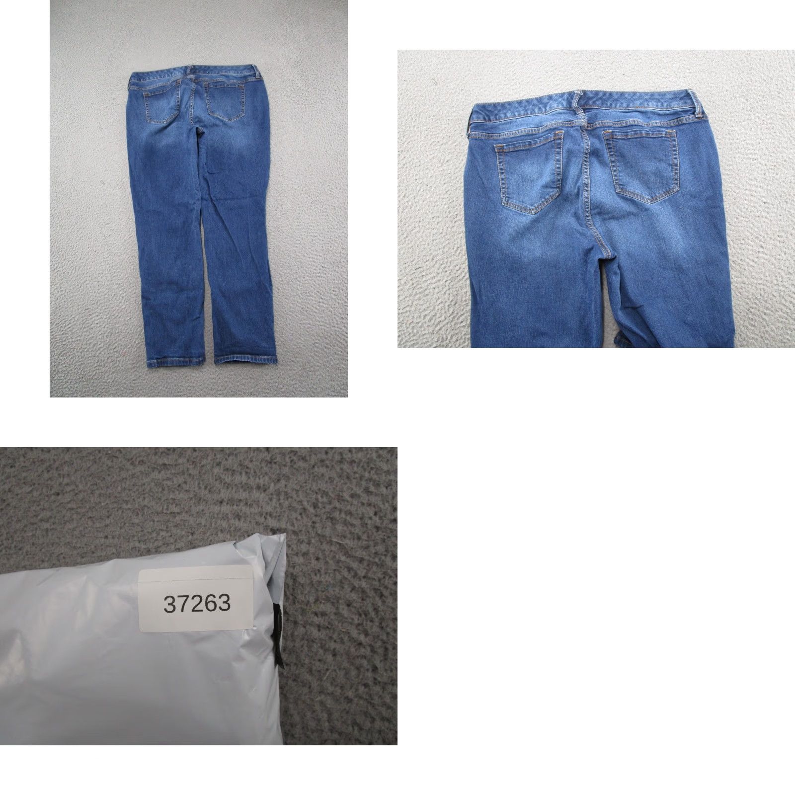 Torrid Torrid Boyfriend Jeans Size 14 Blue Denim Stretch Mid Rise 5-Pocket Womens Jeans Size 36" / US 14 / IT 50 - 9 Thumbnail