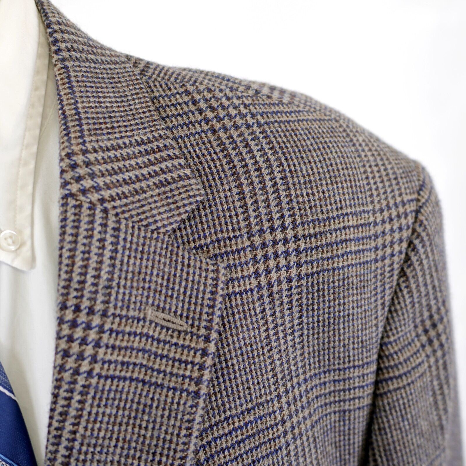 Jos. A. Bank Jos A Bank 1905 Soft Tweed Wool Glen Plaid 44R / Slim 46R Gr Size 44R - 2 Thumbnail
