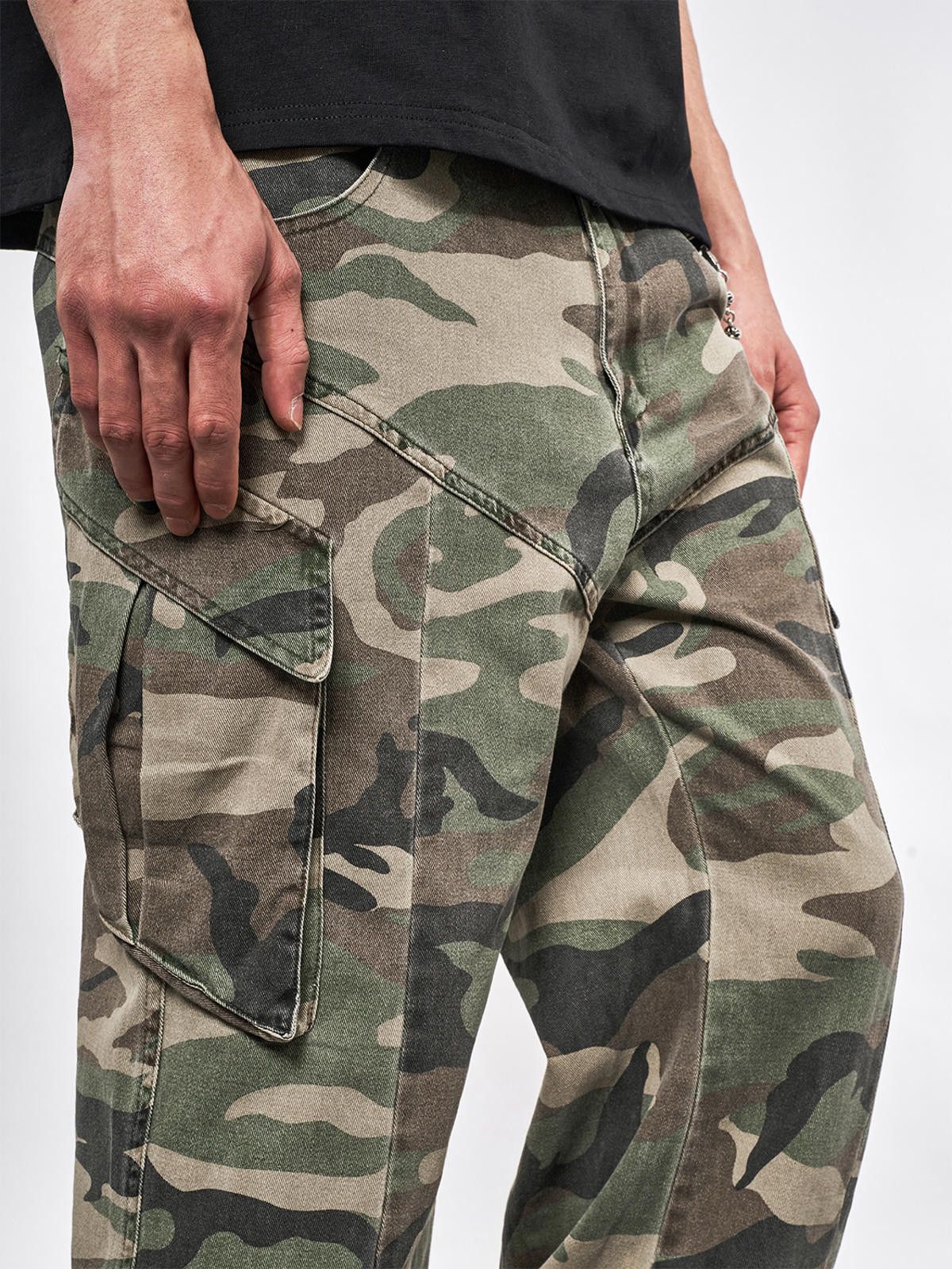 Vintage Cargo Pants Wide Leg Pants Size US 32 / EU 48 - 6 Thumbnail