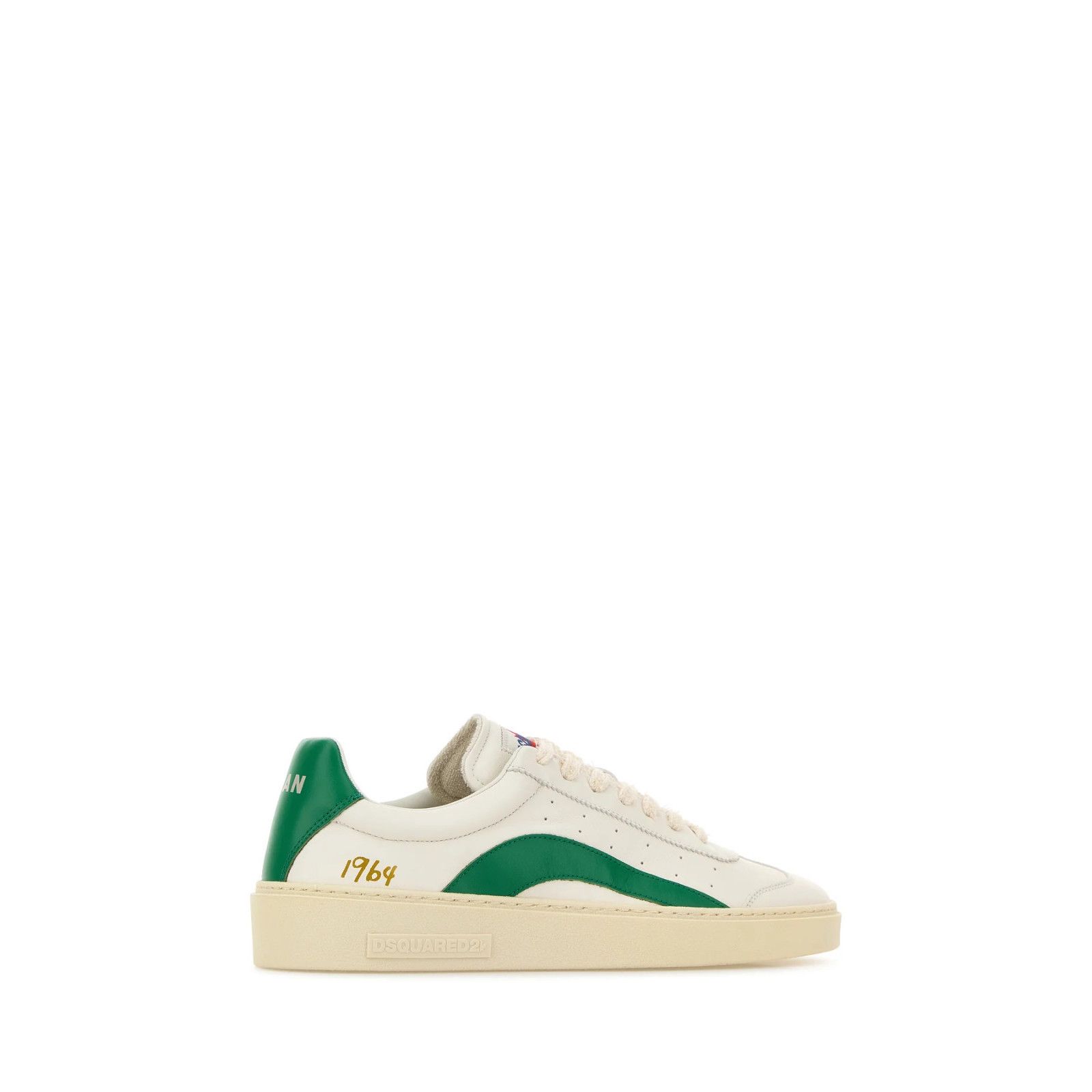 Dsquared2 DSQUARED2 Rider White/Green Sneakers New & Authentic (Men's Size US 7 / EU 40 - 3 Thumbnail