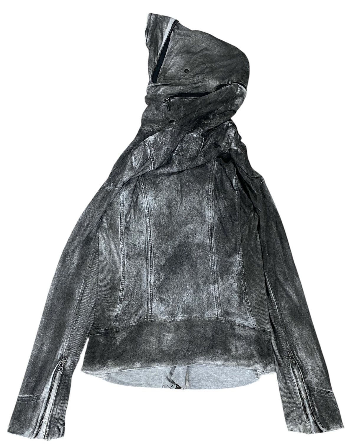 Le Grande Bleu (L.G.B.) BUFFALO BOBS ASYMMETRICAL SWEATSHIRT HOODIE Size US S / EU 44-46 / 1 - 7 Thumbnail