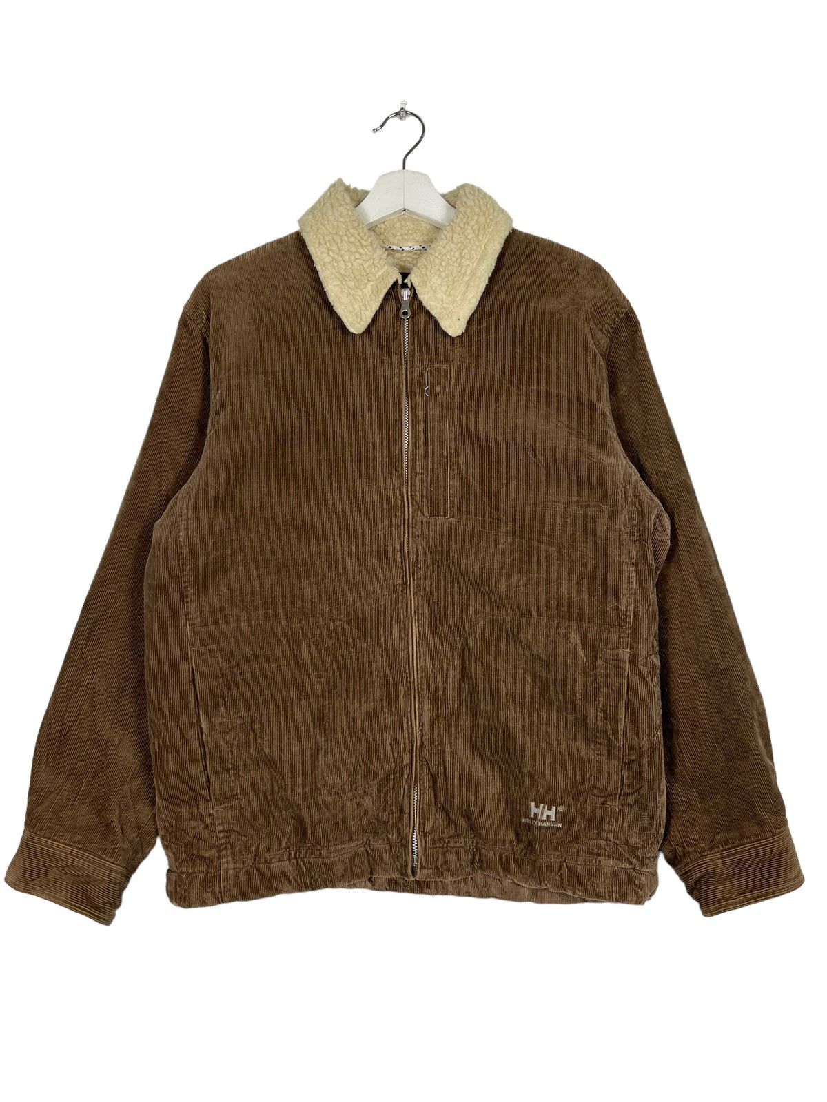 Helly Hansen 🔥 HELLY HANSEN CORDUROY SHEARLING BLOUSON JACKET Size US M / EU 48-50 / 2 - 3 Thumbnail