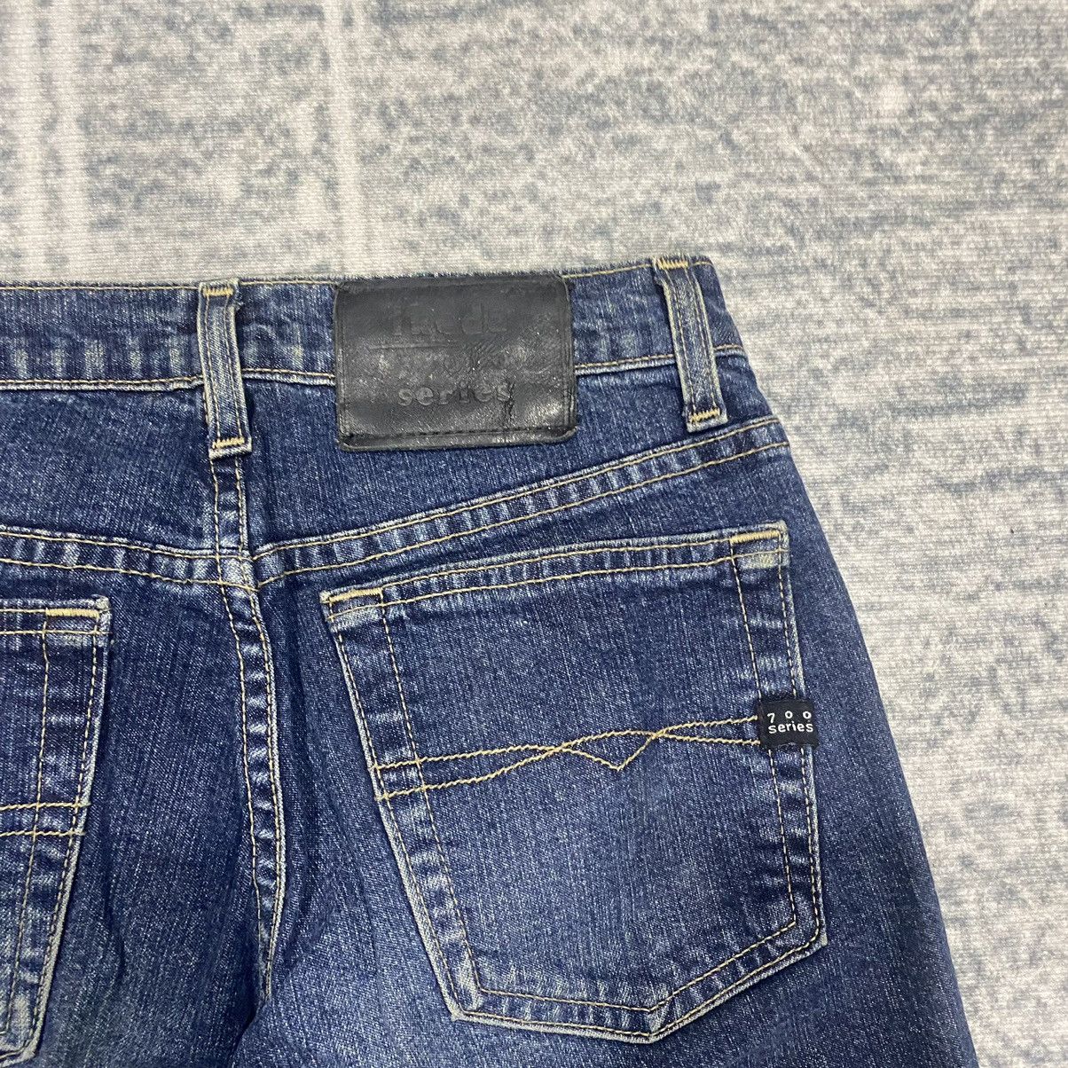 Hysteric Glamour × Japanese Brand × Le Grande Bleu (L.G.B.) Flare☠️Ikeda Jeans Mid Wash Bootcut Punk 90s Size 26" / US 2 / IT 38 - 11 Thumbnail