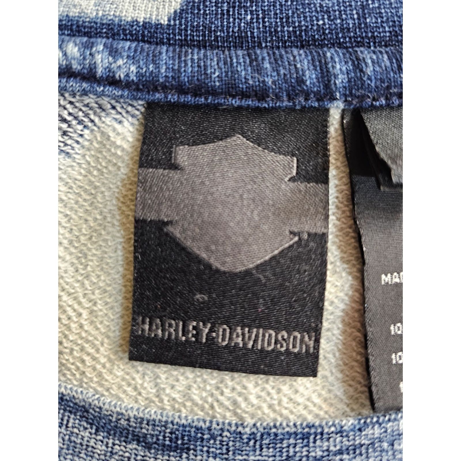 Harley Davidson Harley Davidson Signature HD MC "Built For Freedom" Sweatshirt Womens Size Large Size L / US 10 / IT 46 - 6 Thumbnail