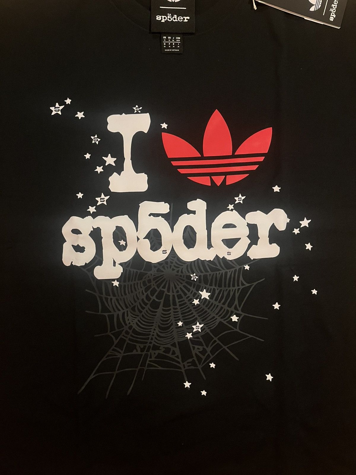 Sp5der Sp5der x Adidas collab tshirt Size US M / EU 48-50 / 2 - 2 Thumbnail