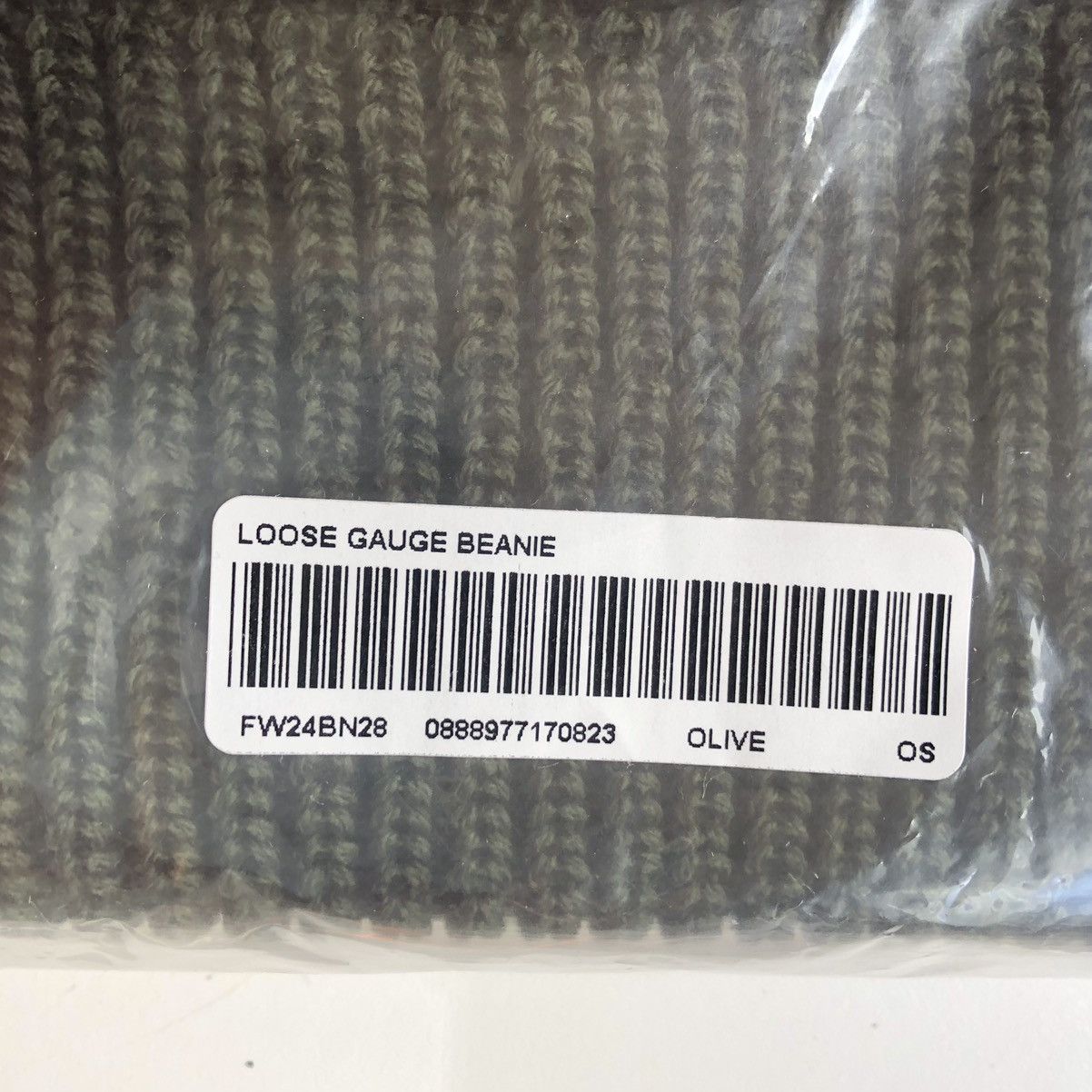 Supreme Supreme FW24 Loose Gauge Beanie OLIVE Size ONE SIZE - 3 Thumbnail