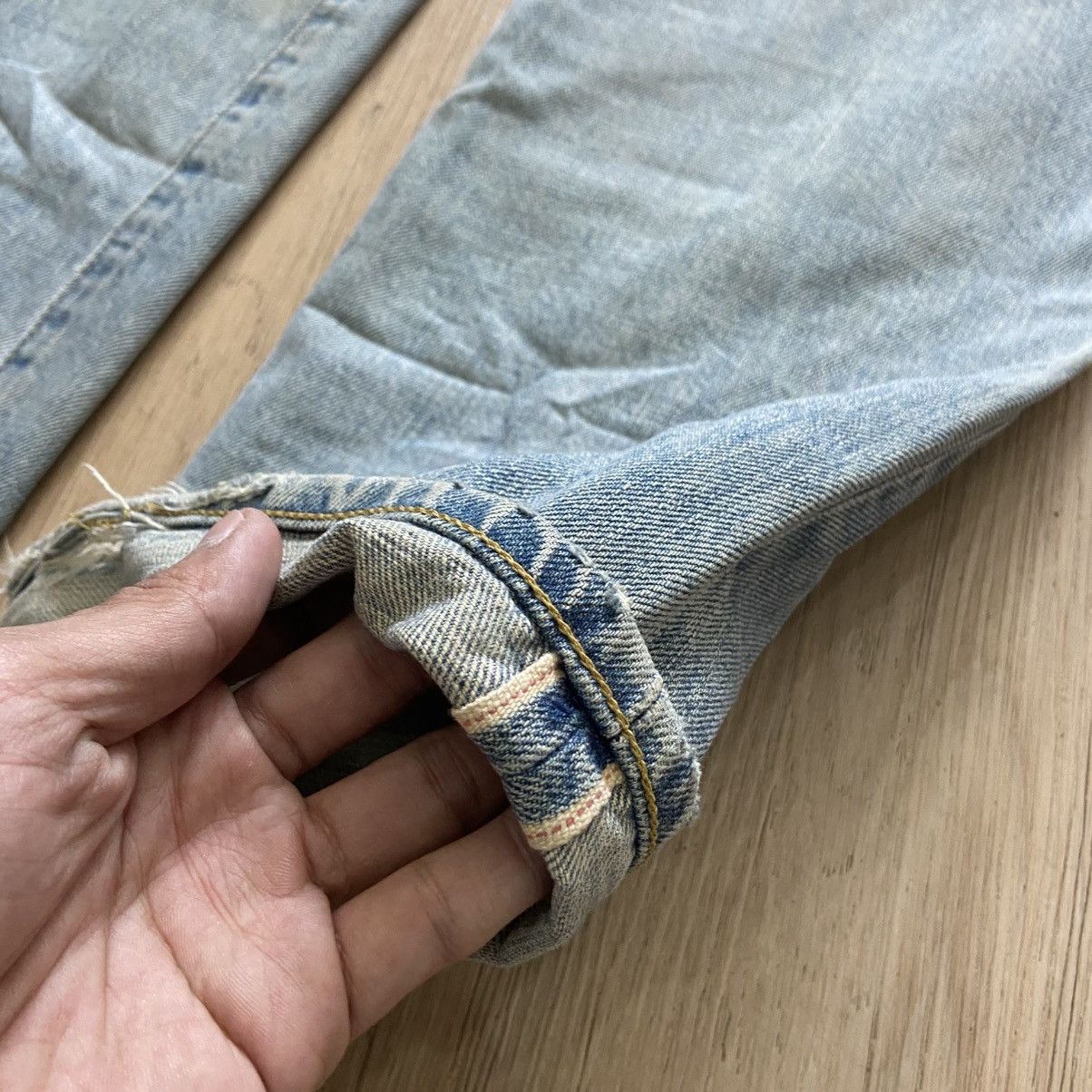 Levi's Vintage Clothing Levi’s 702-xx Big E Made in Japan Size US 31 - 8 Thumbnail