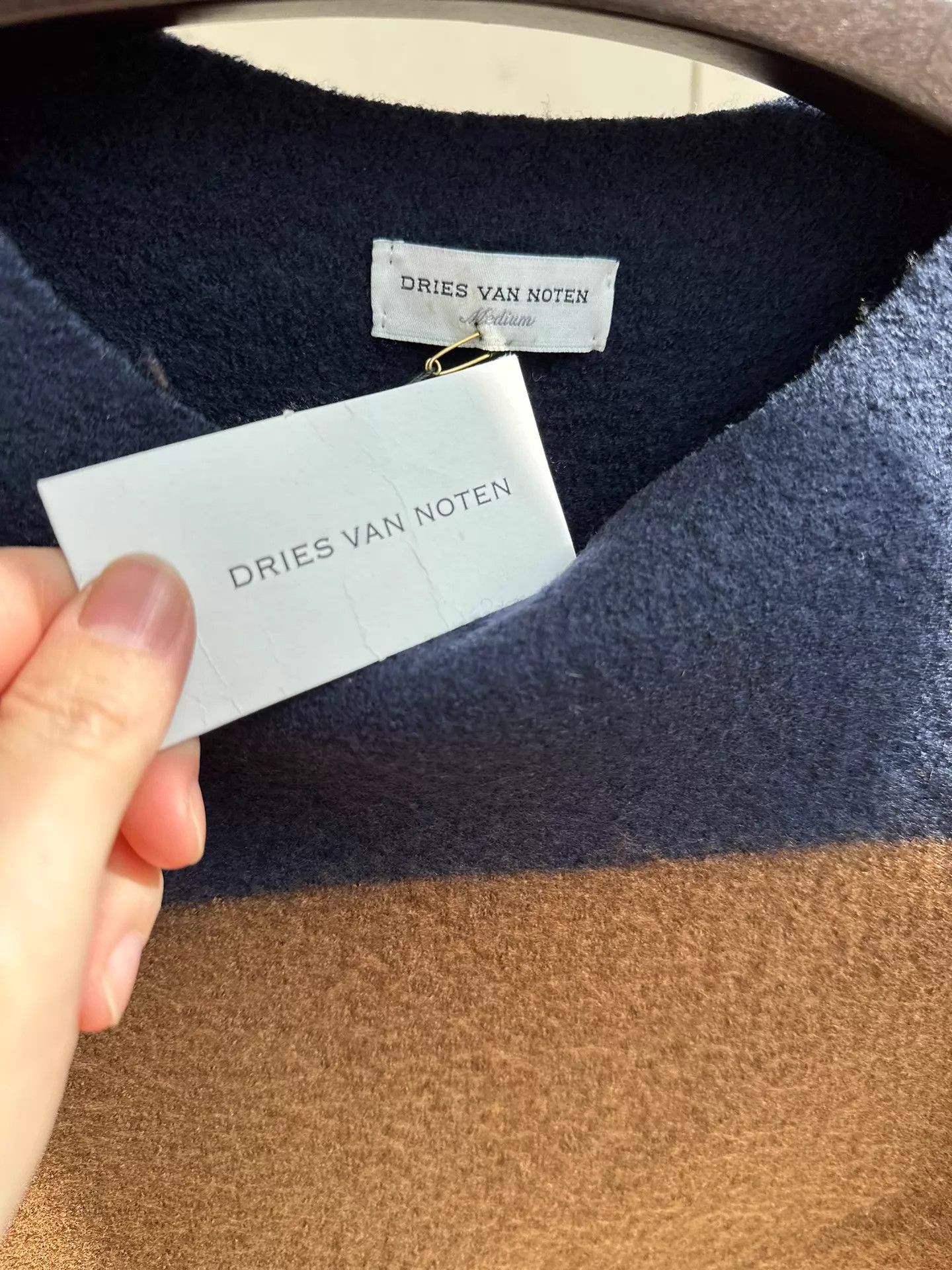 Dries Van Noten DVN Wool Top H-Cut M Relaxed New w/ Tags Size M / US 6-8 / IT 42-44 - 2 Thumbnail