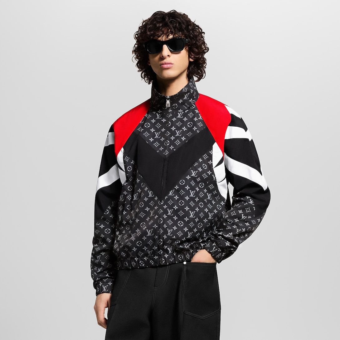 Louis Vuitton Monogram Printed Nylon Tracksuit Top Size US XS / EU 42 / 0 - 2 Thumbnail