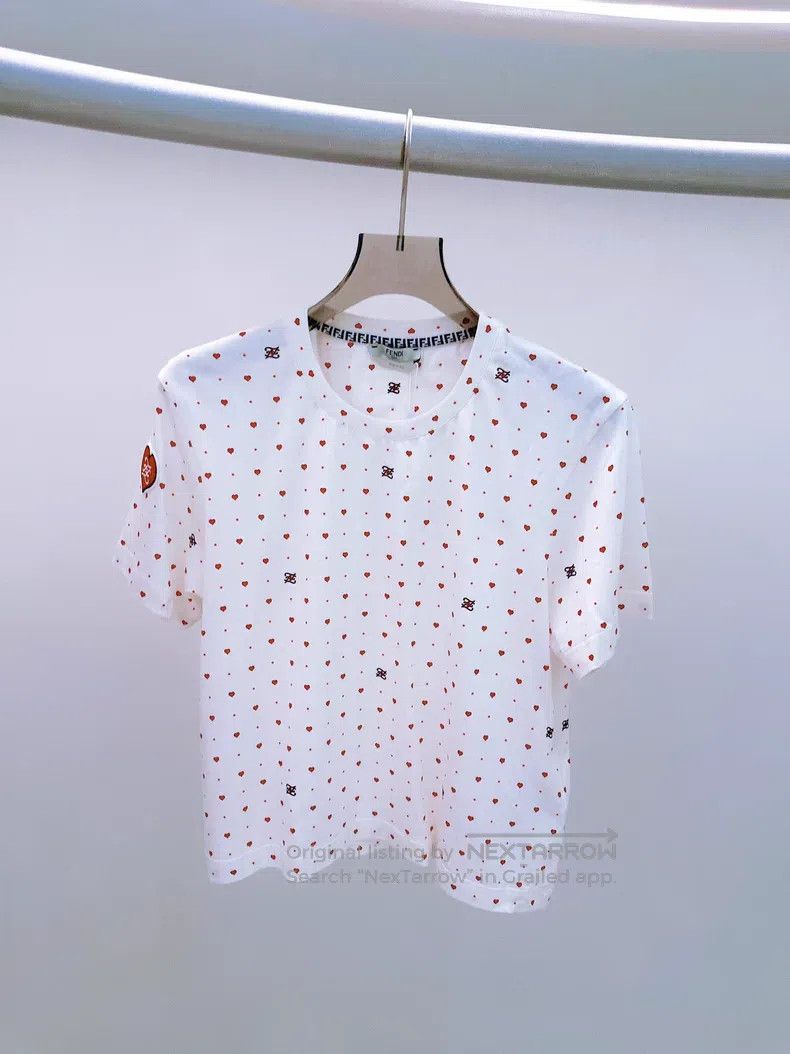 Fendi Fendi Heart set, top, shorts Size S / US 4 / IT 40 - 1 Thumbnail