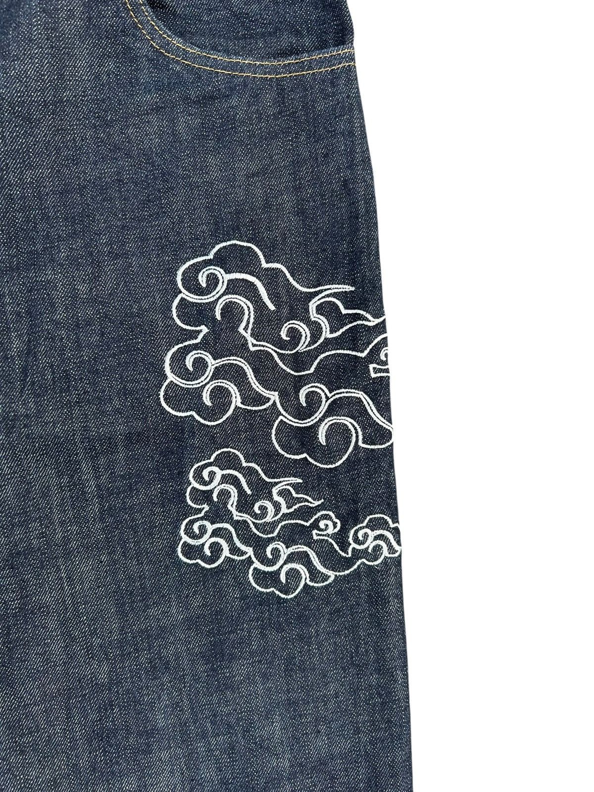 Kapital RARE' KARAKURI Japanese Embroidered Vintage Denim Jeans Size US 42 / EU 58 - 11 Thumbnail