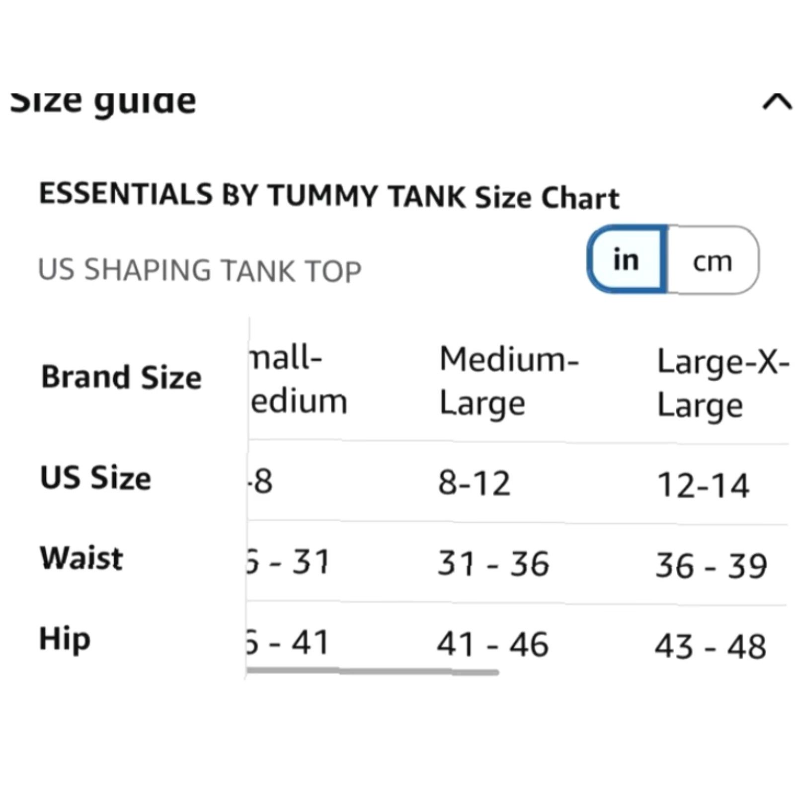 Essentials Essentials By Tummy Tank Women’s Tank - 2 Lot NWT Seamless Shaping Almond Sz M/L Brown NWT Tank Shaping Size M / US 6-8 / IT 42-44 - 5 Thumbnail