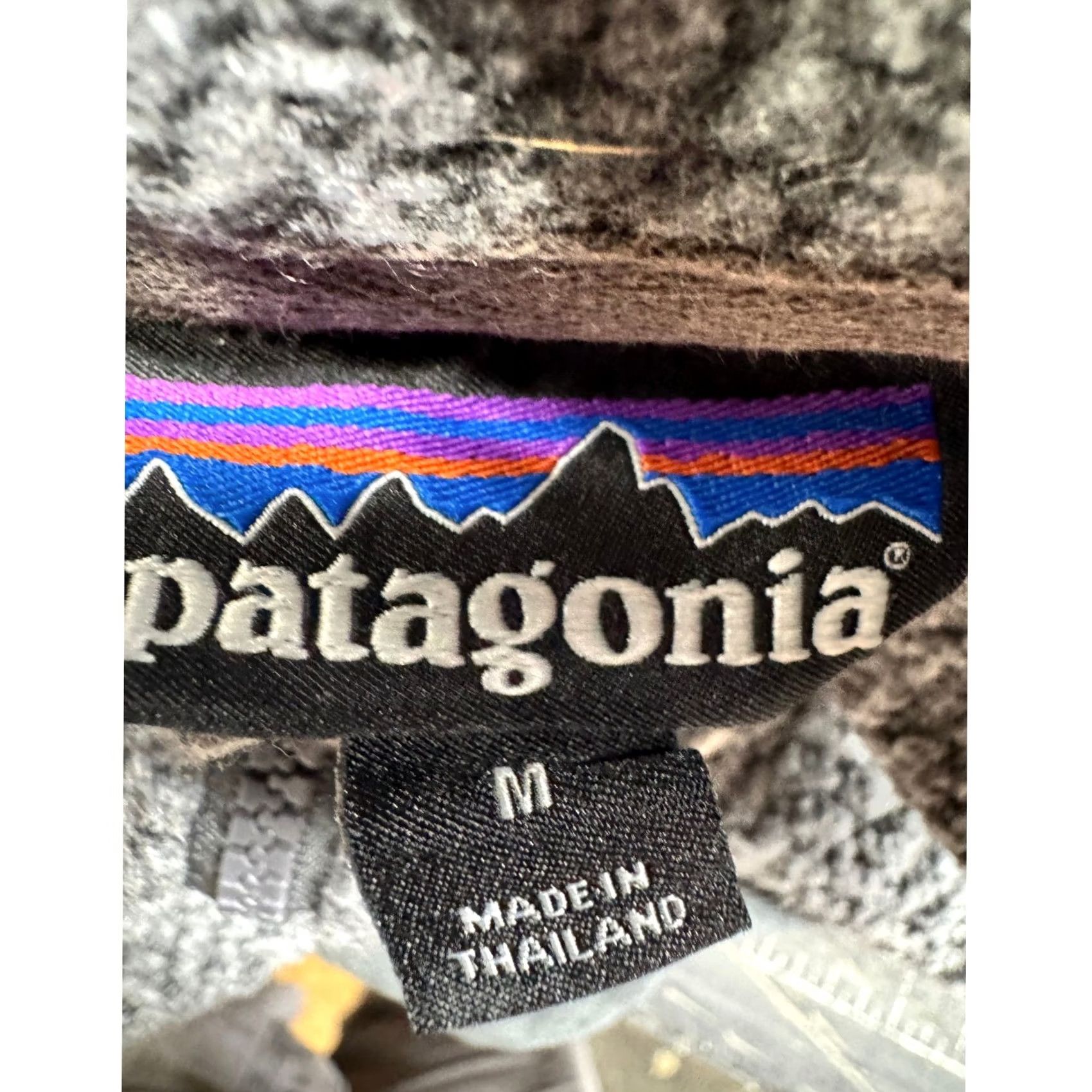 Patagonia Patagonia Gray Woolyester 1/4 Zip Pullover Sweater Adult M Herringbone Size M / US 6-8 / IT 42-44 - 6 Thumbnail