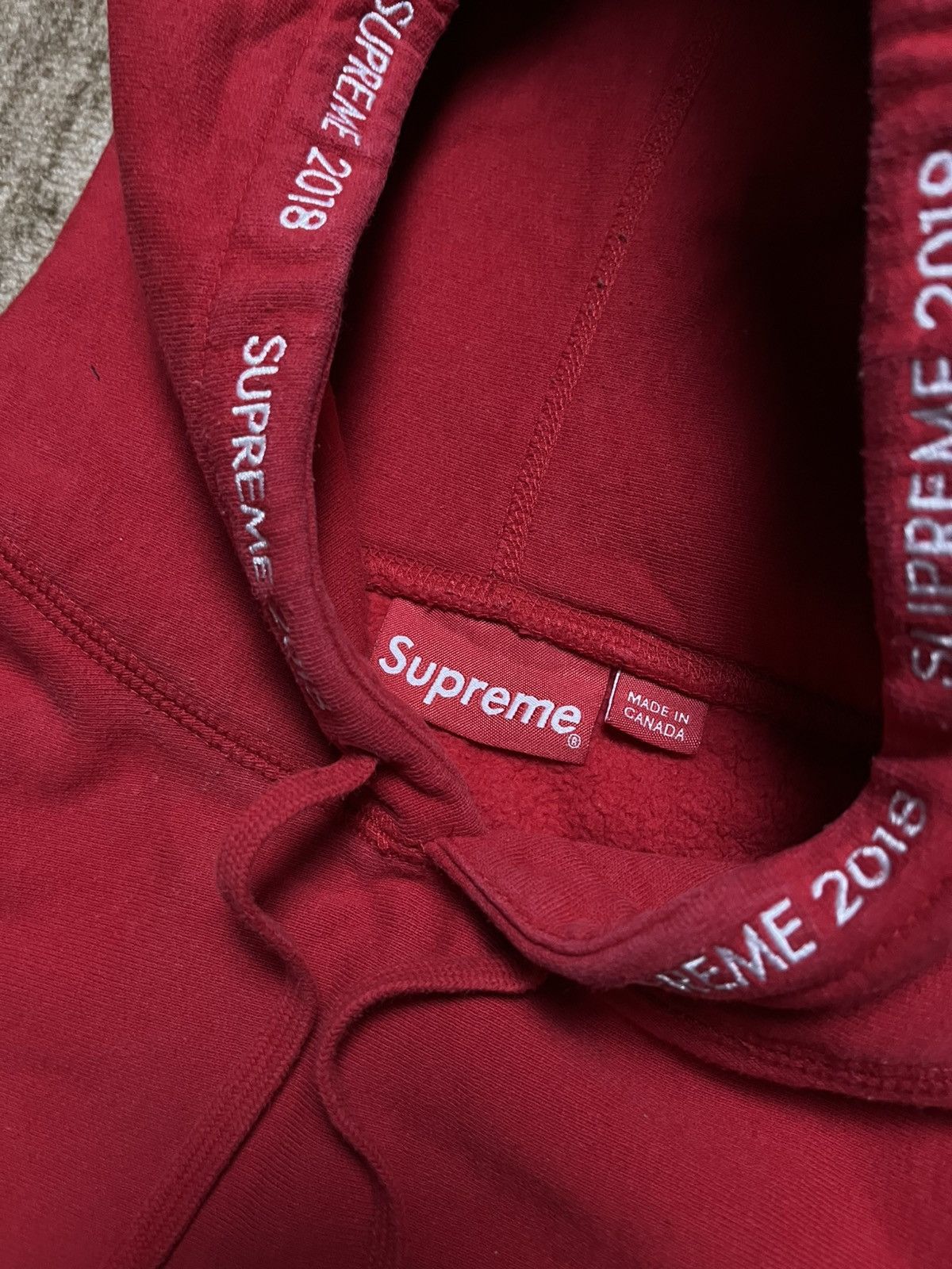 Supreme legit hoodie supreme 2018 Size US L / EU 52-54 / 3 - 8 Thumbnail