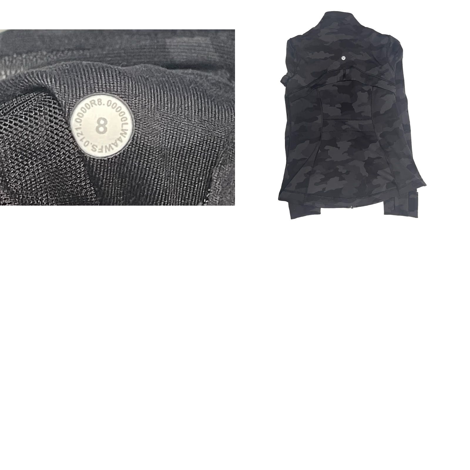 Lululemon Lululemon Define Jacket Incognito Camo Multi Grey Women's Size 8 Activewear Jacket Full Zip Thumbholes Zipped Pockets Size M / US 6-8 / IT 42-44 - 8 Thumbnail