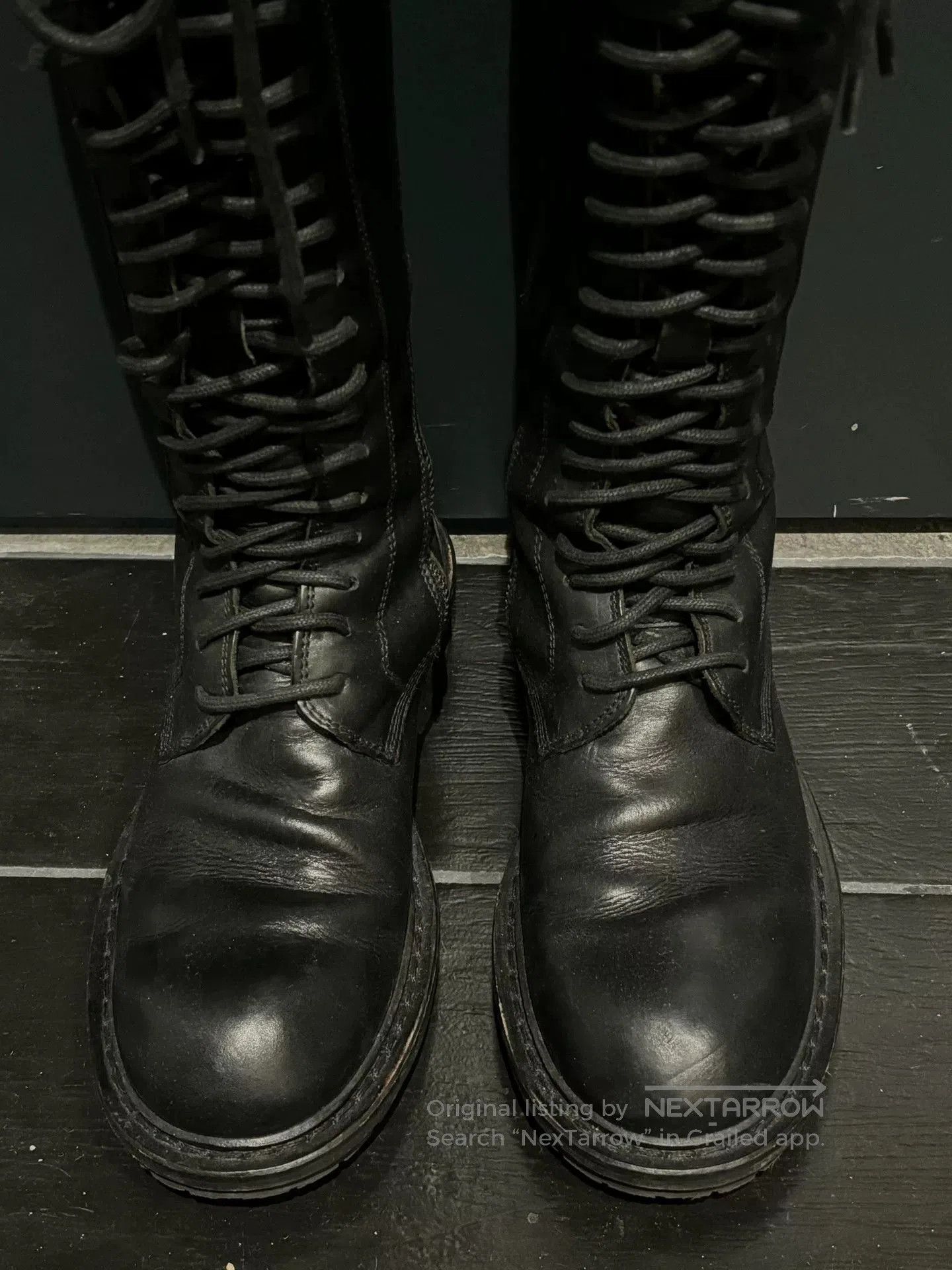 Ann Demeulemeester ann demeulemeester high-leg martin boots. Size US 6 / IT 36 - 4 Thumbnail