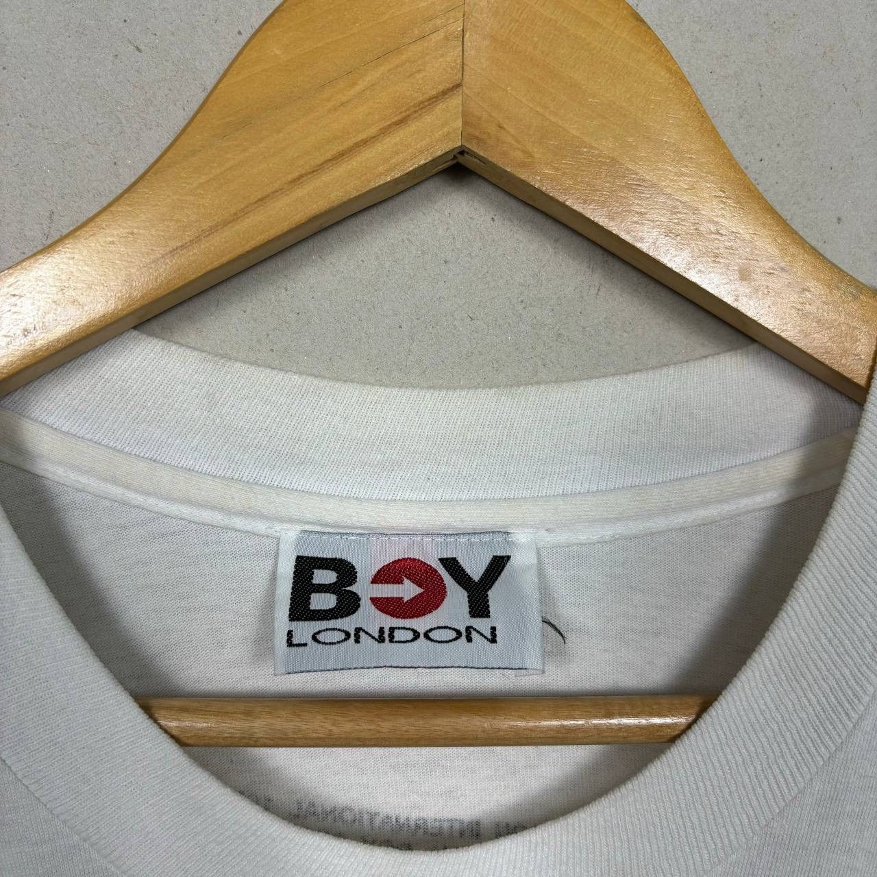 Boy London Vintage Boy London T-Shirt Eagle Union Jack Made in USA L Size US L / EU 52-54 / 3 - 4 Thumbnail