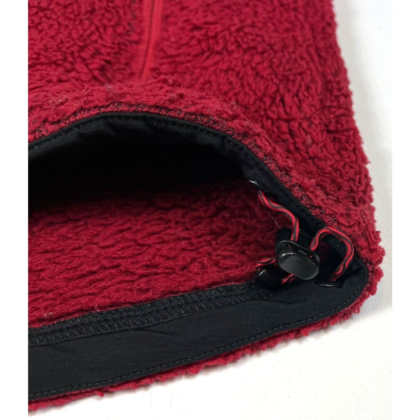 Vintage L.L. Bean Men's Vintage Polartec Fleece Full Zip Vest Mid-Length Burgundy L Tall Regular Size Adult Mens Size US L / EU 52-54 / 3 - 5 Thumbnail