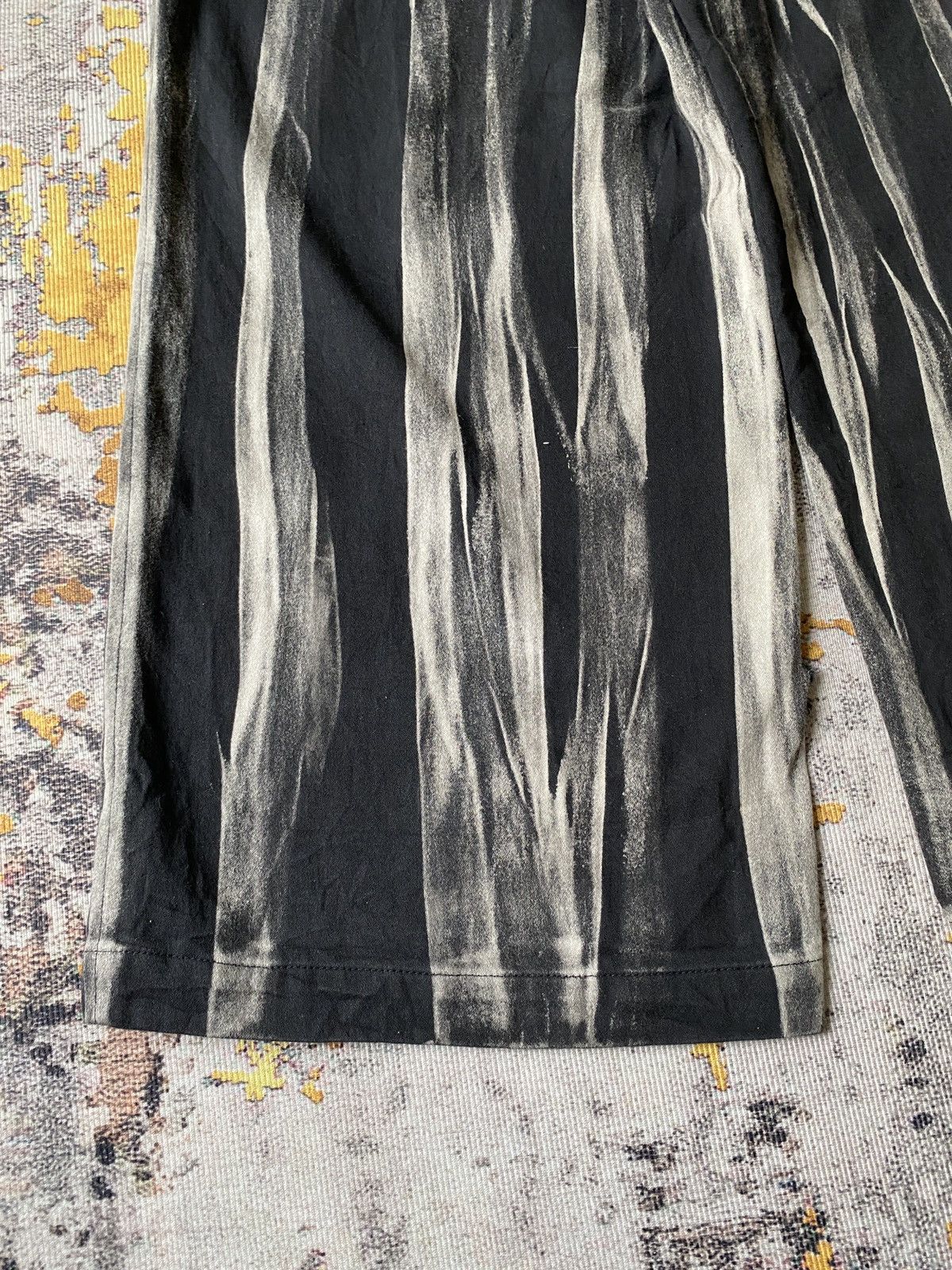 Yohji Yamamoto Y’s Yohji Yamamoto Bleached Drawstring Wide Leg Pant Size US 32 / EU 48 - 9 Thumbnail