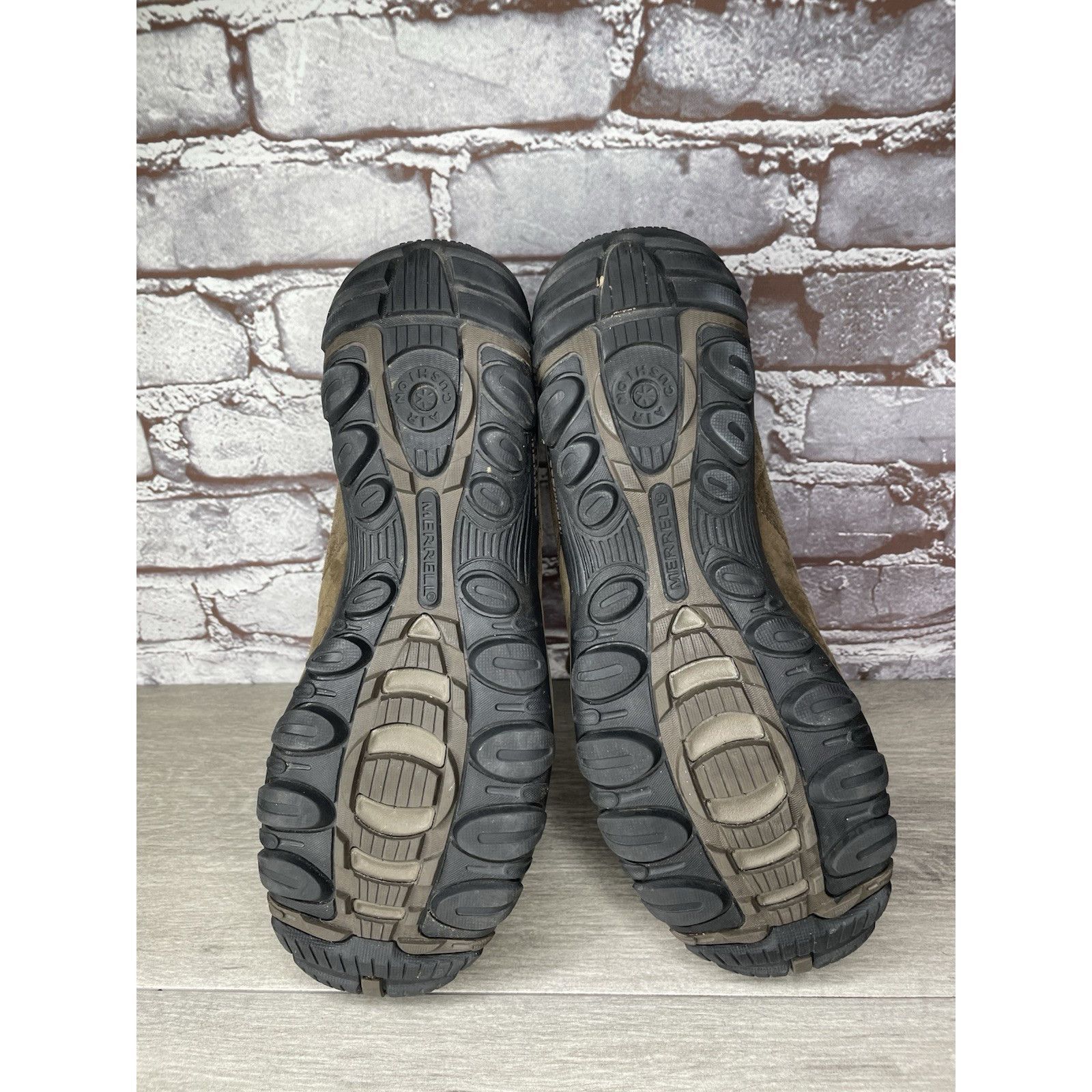 Merrell Merrell Slate Brown Suede Hiking Trail Lace Up Shoes Men’s S Size US 11 / EU 44 - 8 Thumbnail