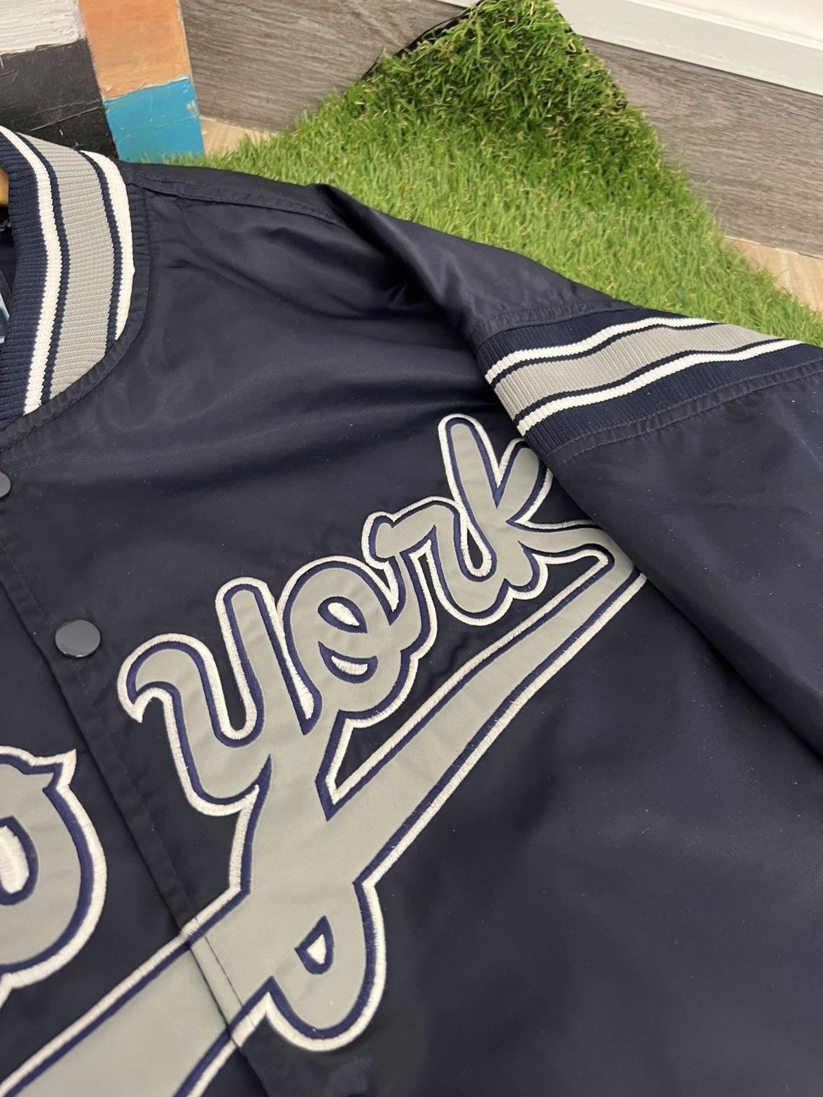 MLB Vintage New York Yankees Varsity Jacket MLB Baseball Rare Size US XXL / EU 58 / 5 - 6 Thumbnail