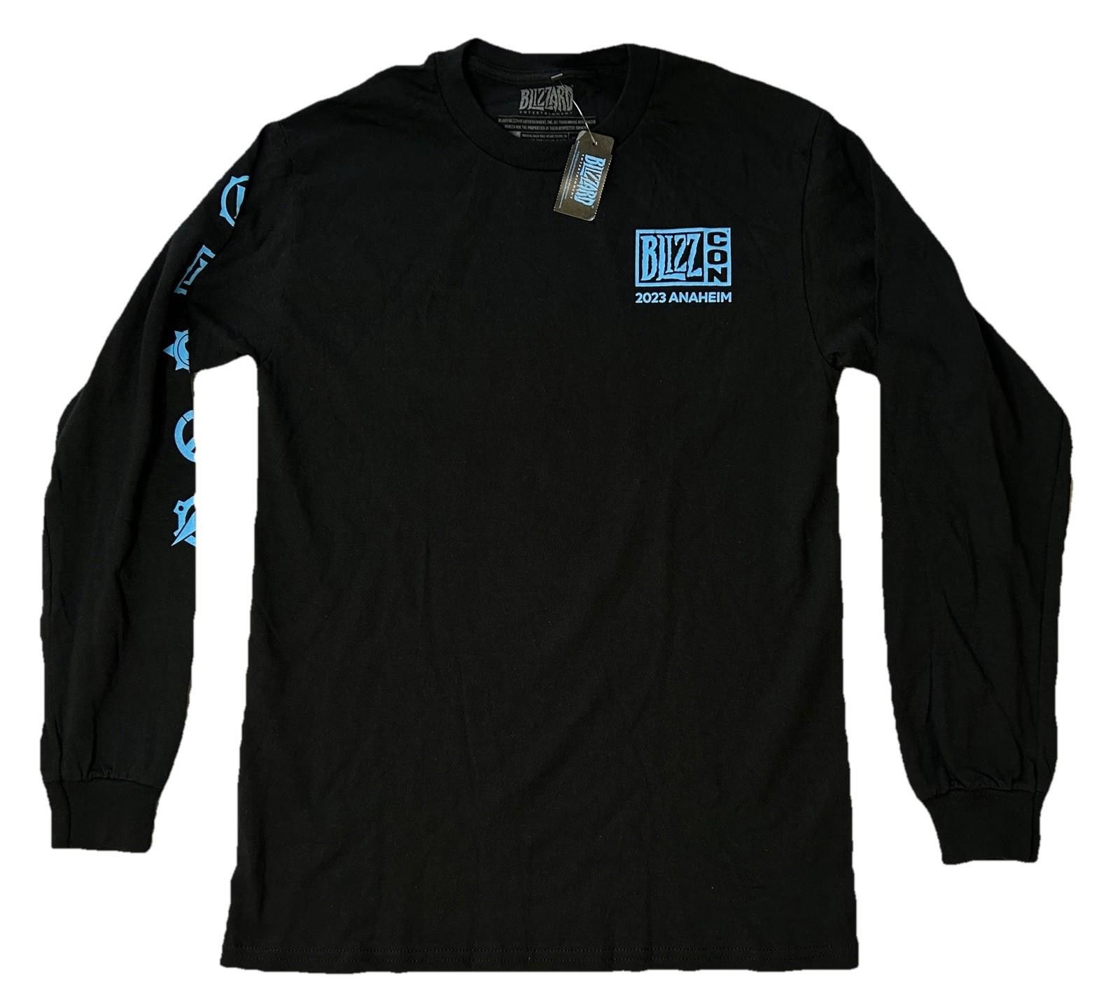 Other Blizzard Blizzcon 2023 Anaheim Key Art Black LS Shirt Small Size US S / EU 44-46 / 1 - 2 Thumbnail