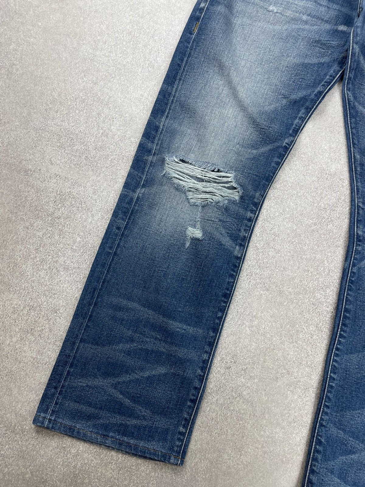 Japanese Brand × True Religion True Religion Ricky Distressed Denim Jeans Size 30 Size US 30 / EU 46 - 4 Thumbnail