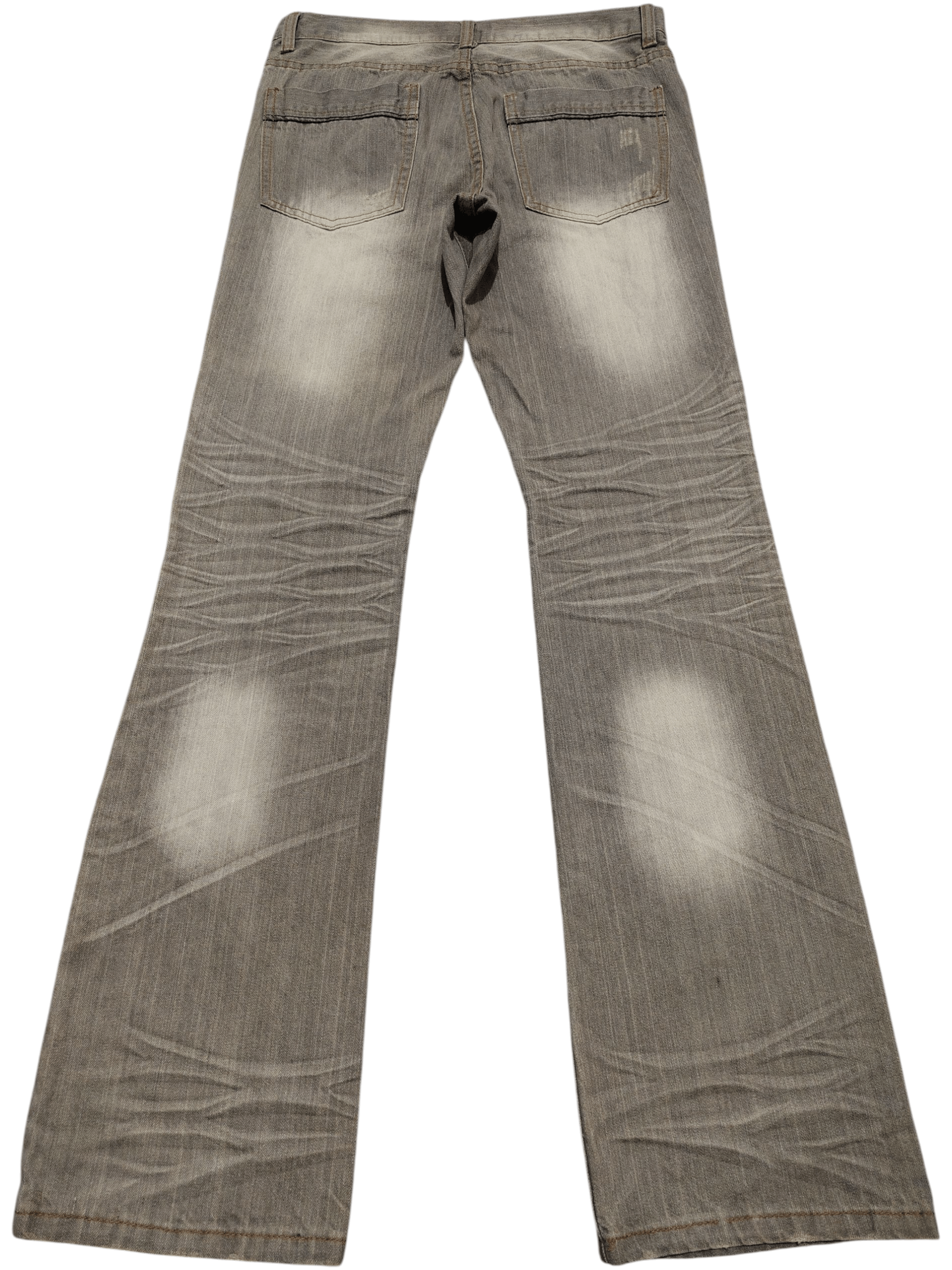 Who Decides War Japanese Indecent Jeans Mudwash Flare jeans Size US 31 - 1 Thumbnail