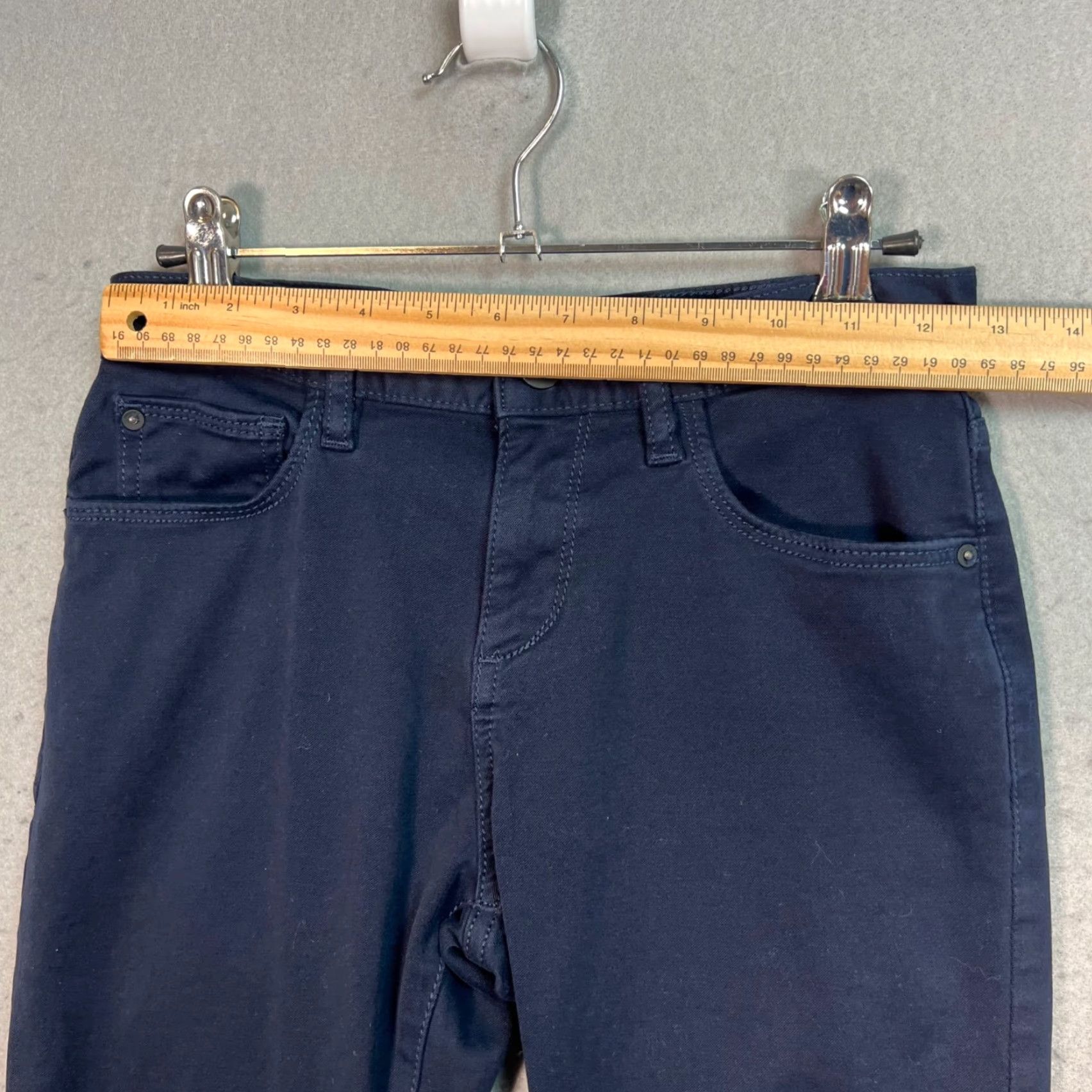 DL1961 VINTAGE DL1961 Women’s Jeans Slim Fit Dark Wash Chino Size 12 Blue Retro Size 34" / US 12 / IT 48 - 6 Thumbnail