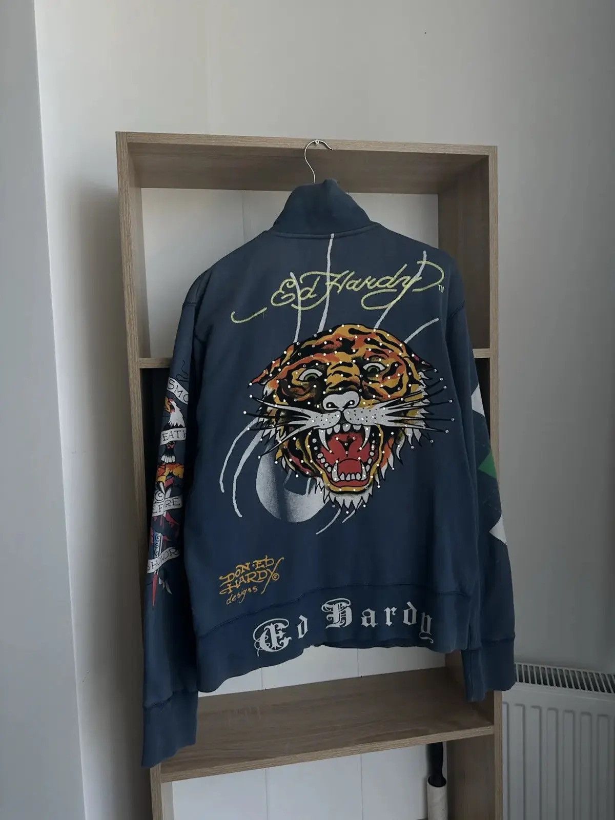 Ed Hardy Vintage Ed Hardy Christian Audigier Hoodie Size US M / EU 48-50 / 2 - 1 Thumbnail
