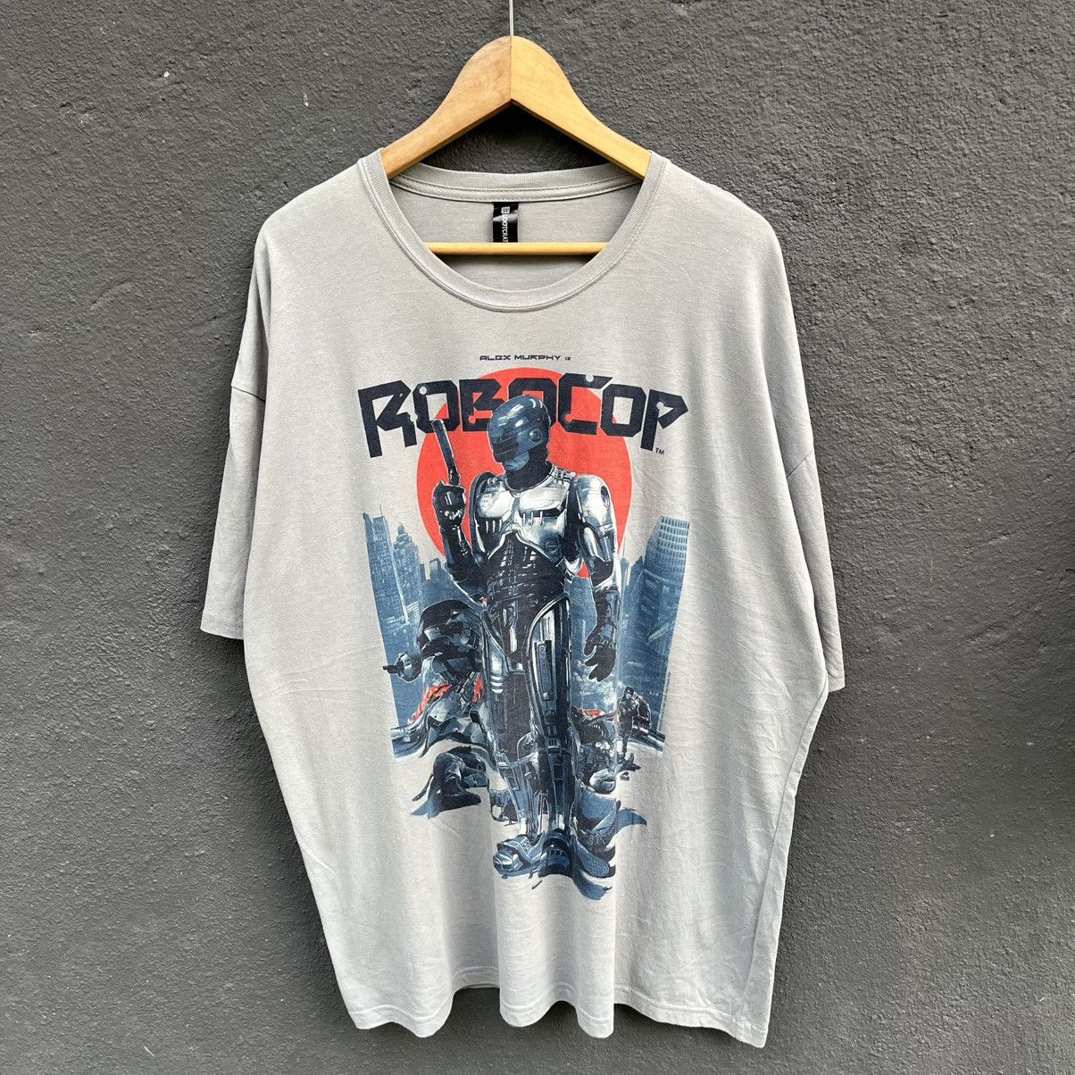Vintage Thrashed Faded Robocop Movie Tee Size US XXL / EU 58 / 5 - 1 Thumbnail