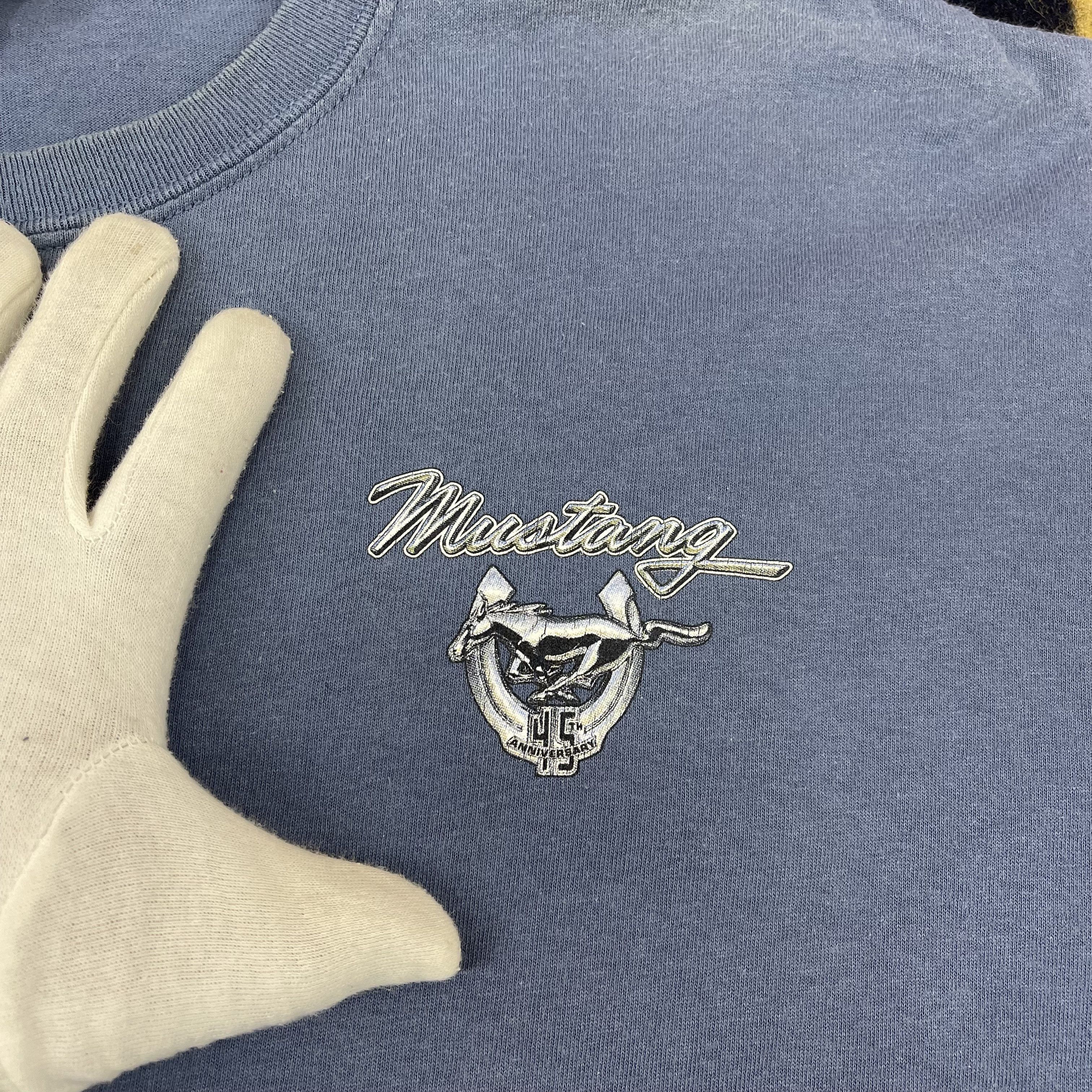 Gildan Vintage MUSTANG by GILDAN Crew Neck T Shirt #1320/AT Size US XXL / EU 58 / 5 - 7 Thumbnail