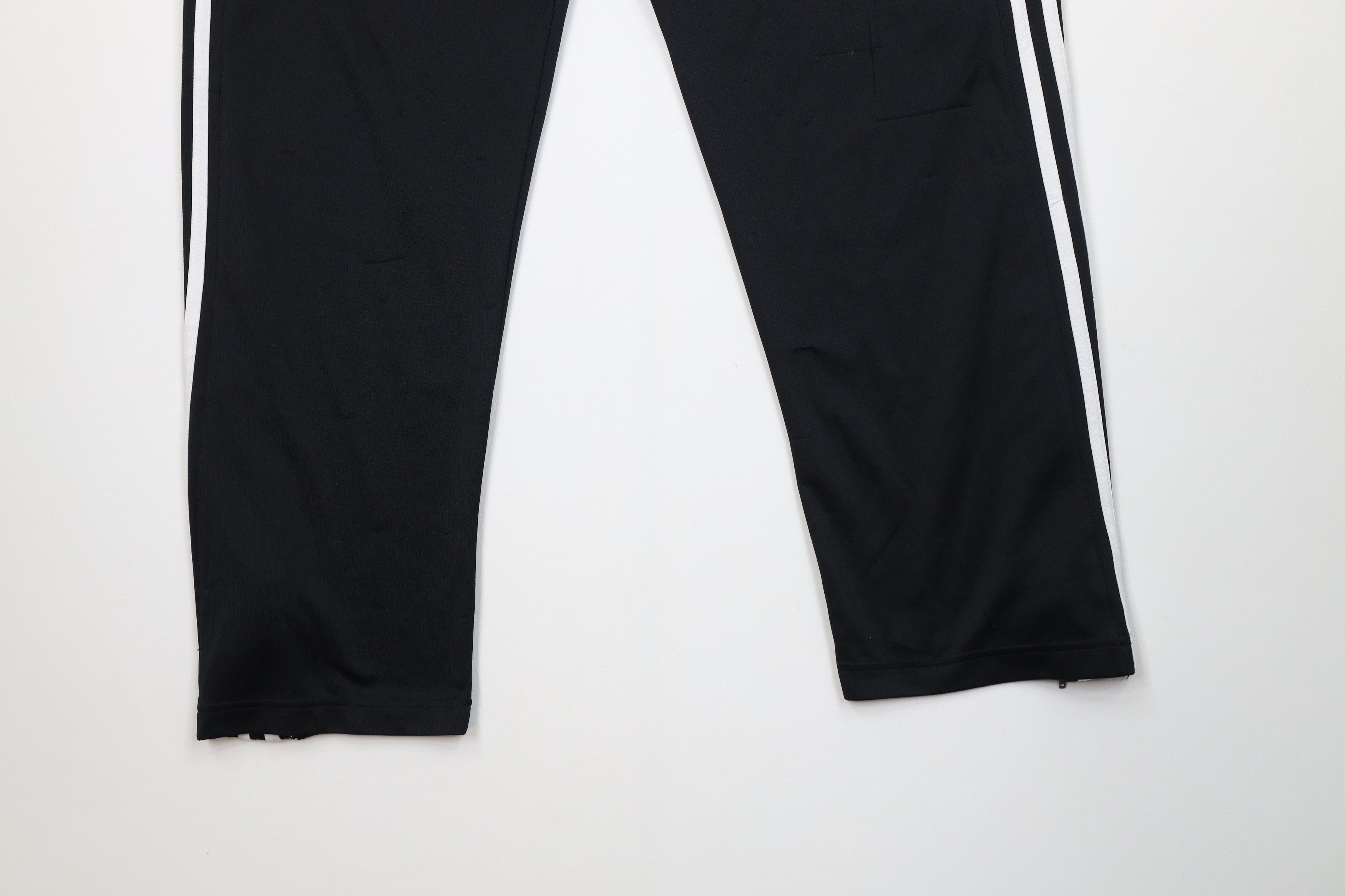 Adidas Vintage Y2K Adidas Spell Out Striped Knit Sweatpants Black Size US 38 / EU 54 - 4 Thumbnail