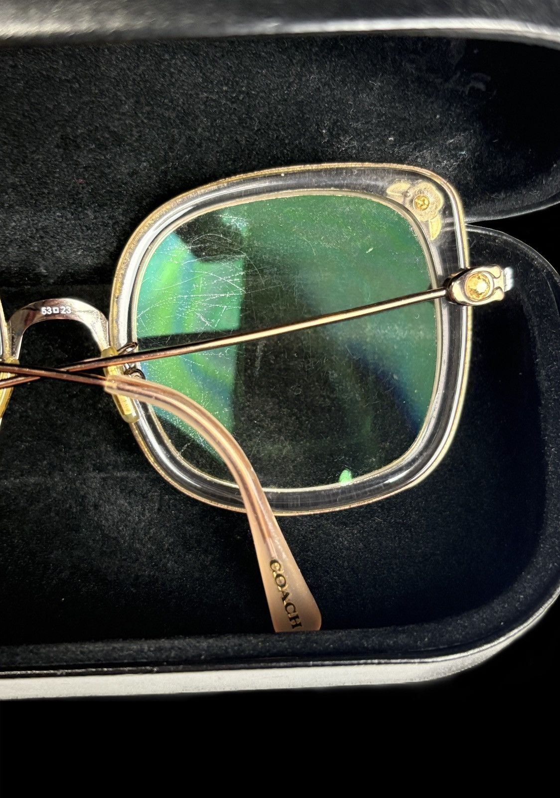 Coach Coach Rose Gold HC7101B L1081 Glasses Size ONE SIZE - 7 Thumbnail