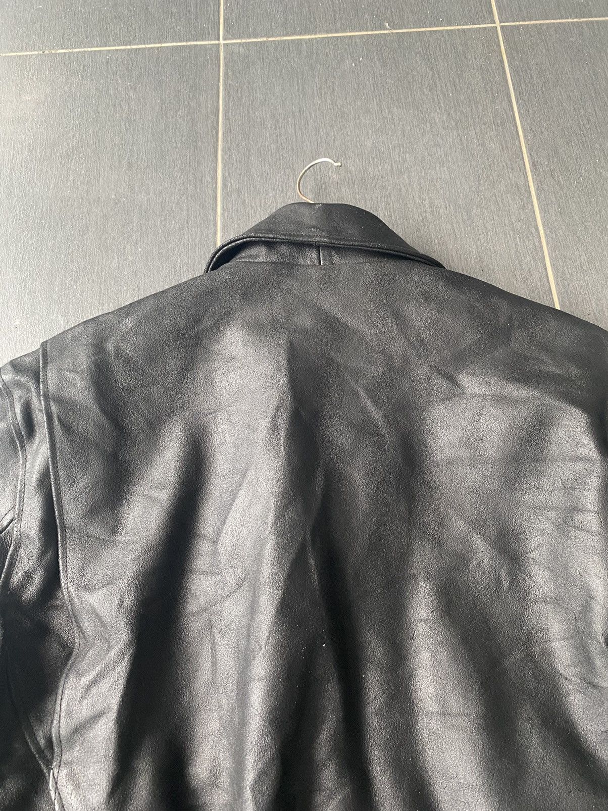 Vintage Vintage Biker Leather Jacket Size US L / EU 52-54 / 3 - 7 Thumbnail