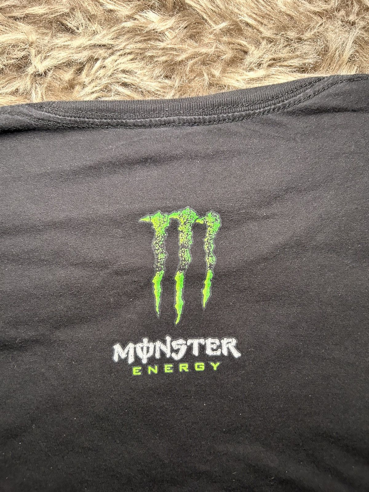 Vintage Monster Energy Shirt Size US XL / EU 56 / 4 - 3 Thumbnail