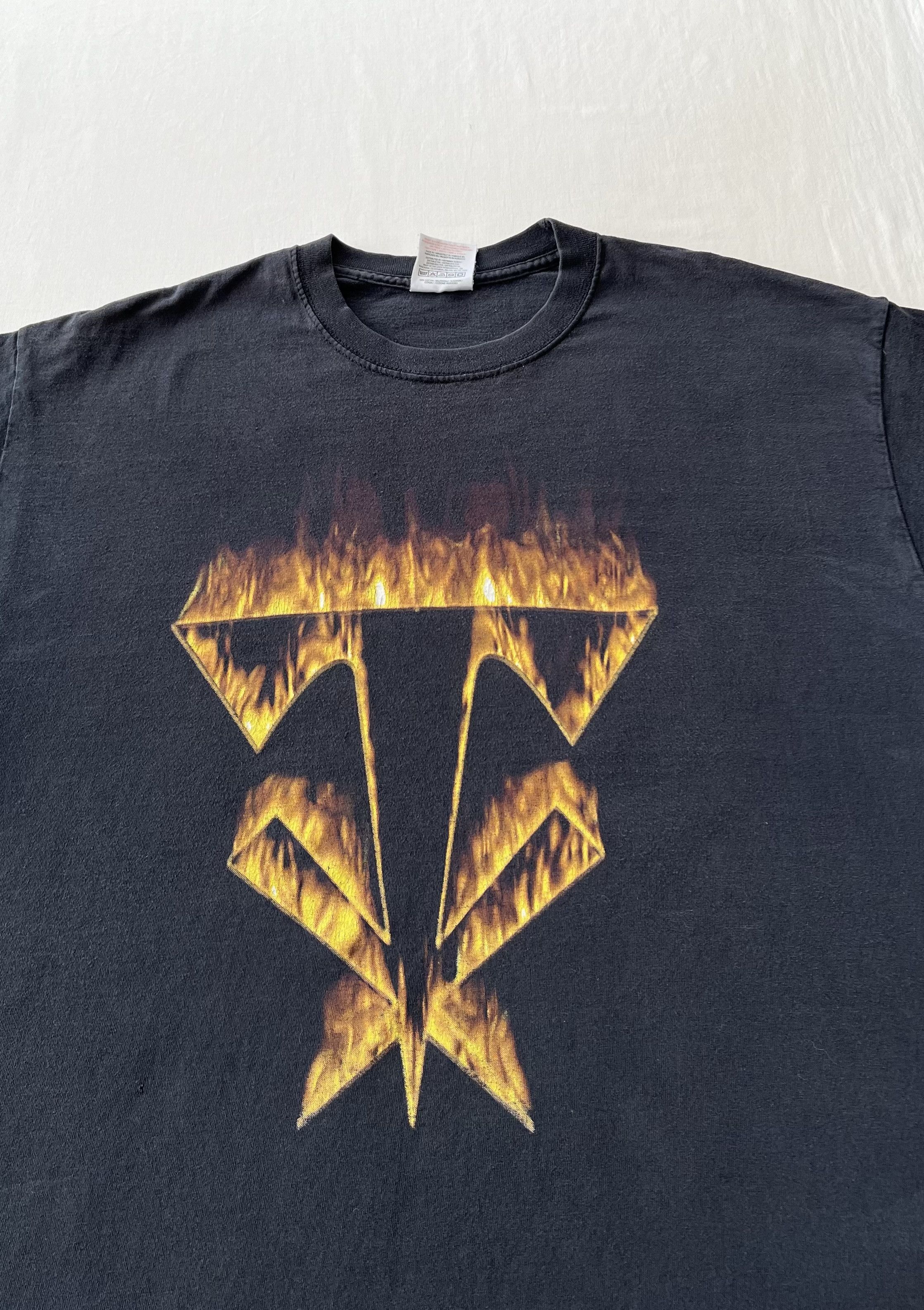 WWE Vintage 2004 Undertaker Begins Again WWE Black T-shirt Size US L / EU 52-54 / 3 - 5 Thumbnail