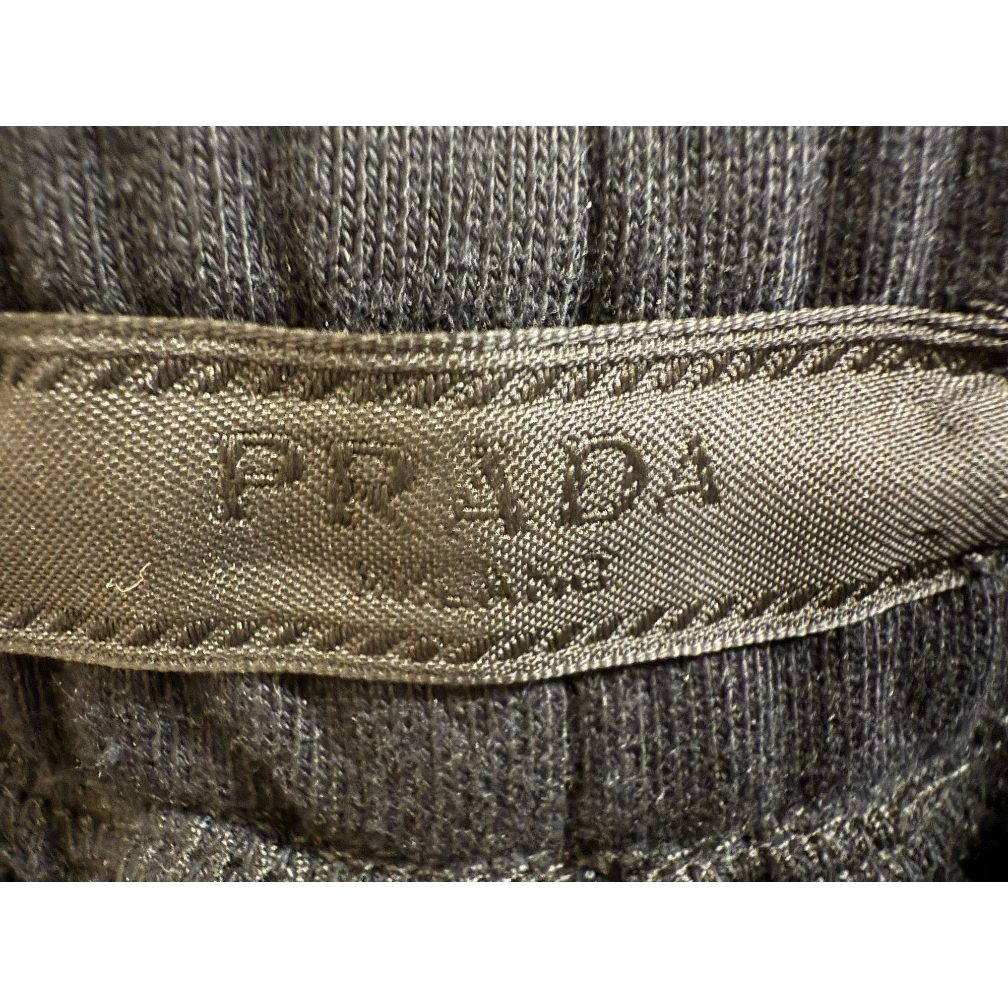 Prada Prada Black Mens Cotton Jogger Pants With Elastic Waistband Size US 34 / EU 50 - 5 Thumbnail