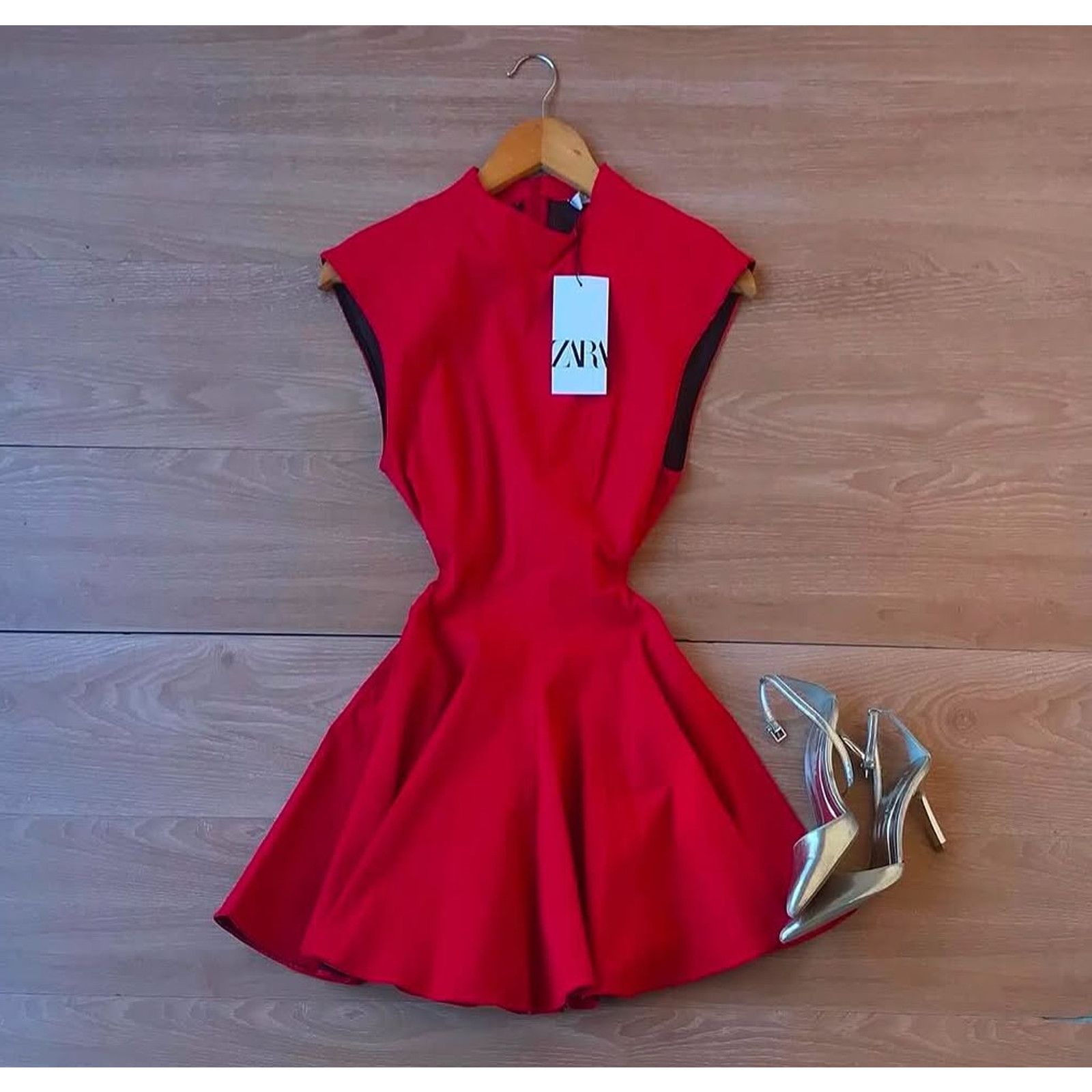 Zara ZARA BLOGGER FAVE!!! Sleeveless Mini Dress NWT Size L / US 10 / IT 46 - 23 Thumbnail