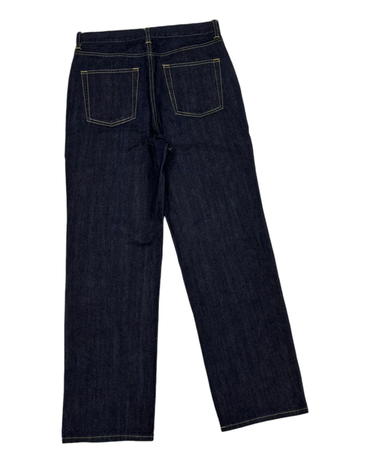 GU 🔥GU JAPANESE BLUE DENIM BAGGY WIDE JEANS Size US 30 / EU 46 - 6 Thumbnail