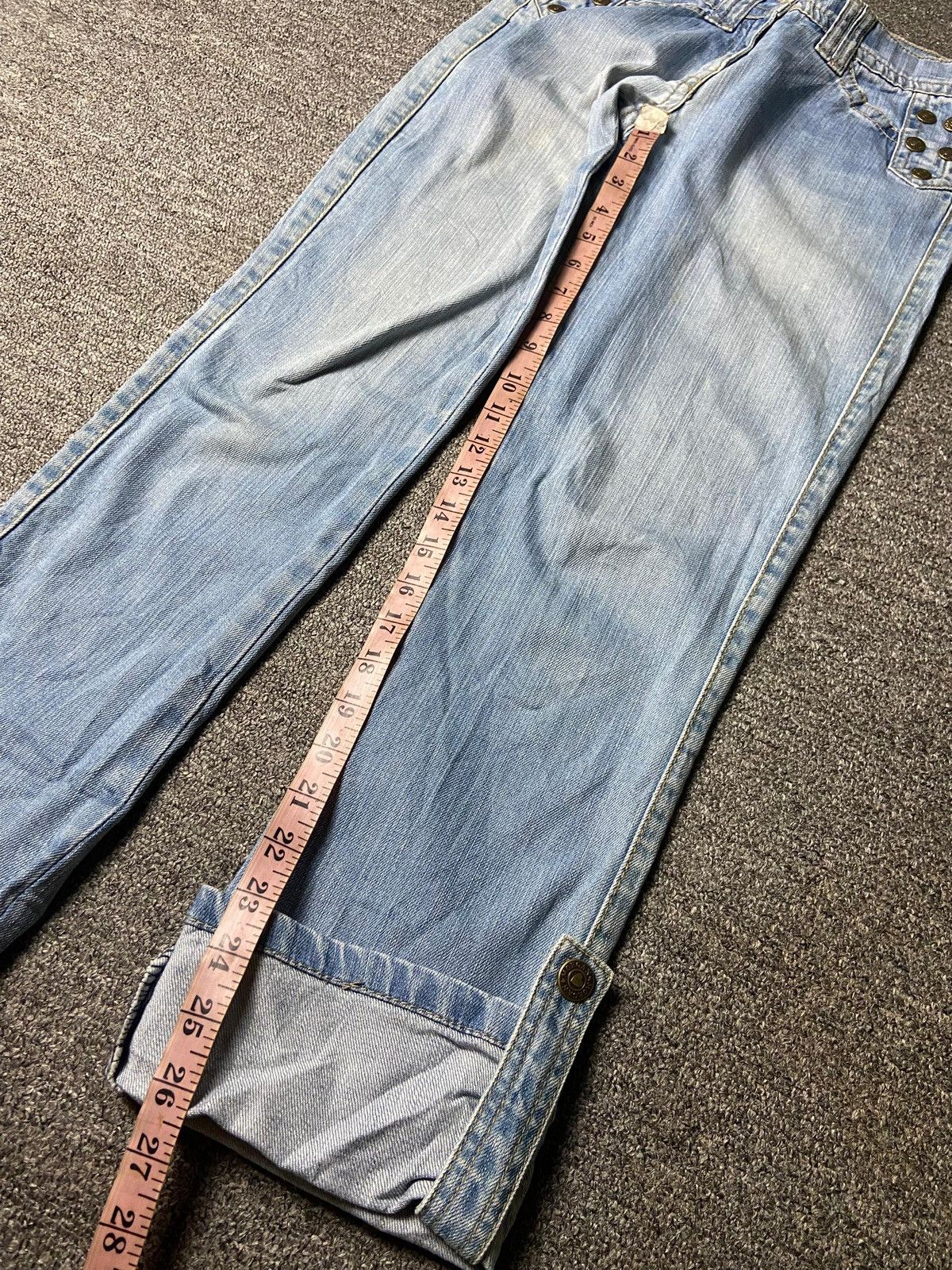 Morgan De Toi Vintage Morgan de Toi Denim Jeans with Cuffs (153) Size US 28 / EU 44 - 3 Thumbnail
