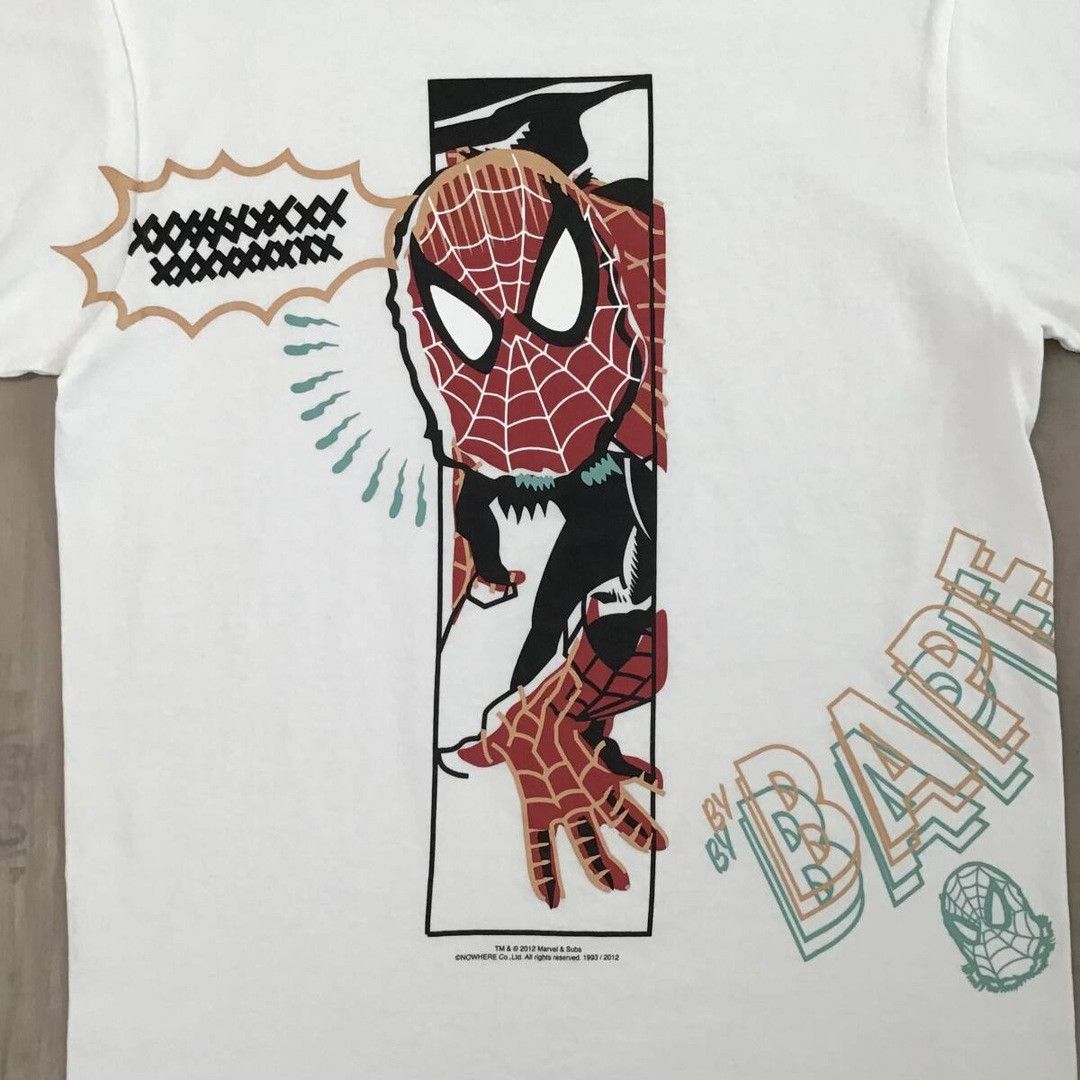 Bape × Marvel Comics BAPE × Marvel Comics Spider-Man T-shirt a bathing ape NIGO Size US S / EU 44-46 / 1 - 2 Thumbnail