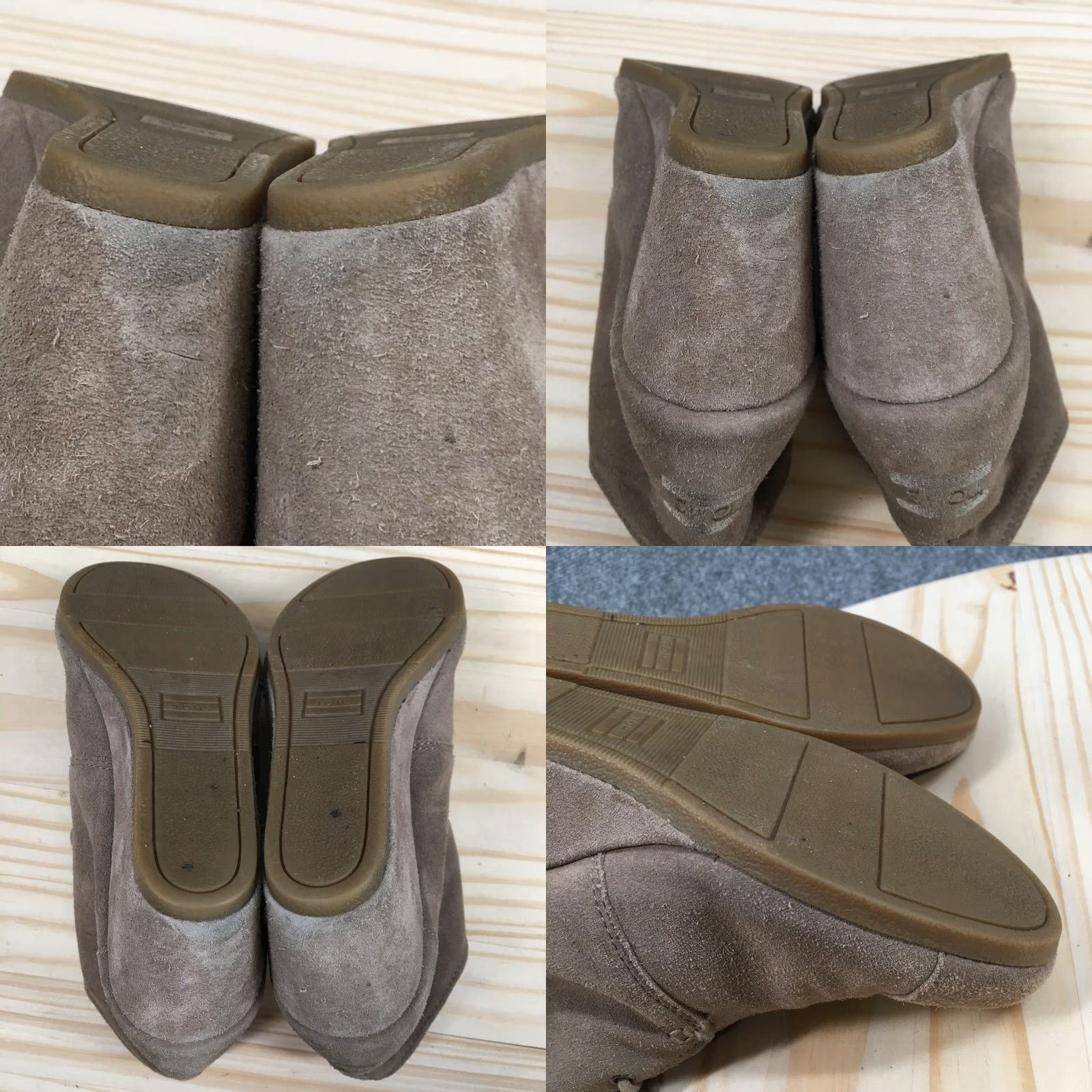 Toms TOMS Boots Womens 7.5 Lace Up Desert Wedge Ankle Bootie 740817 Brown Suede Boots Size US 8 / IT 38 - 9 Thumbnail