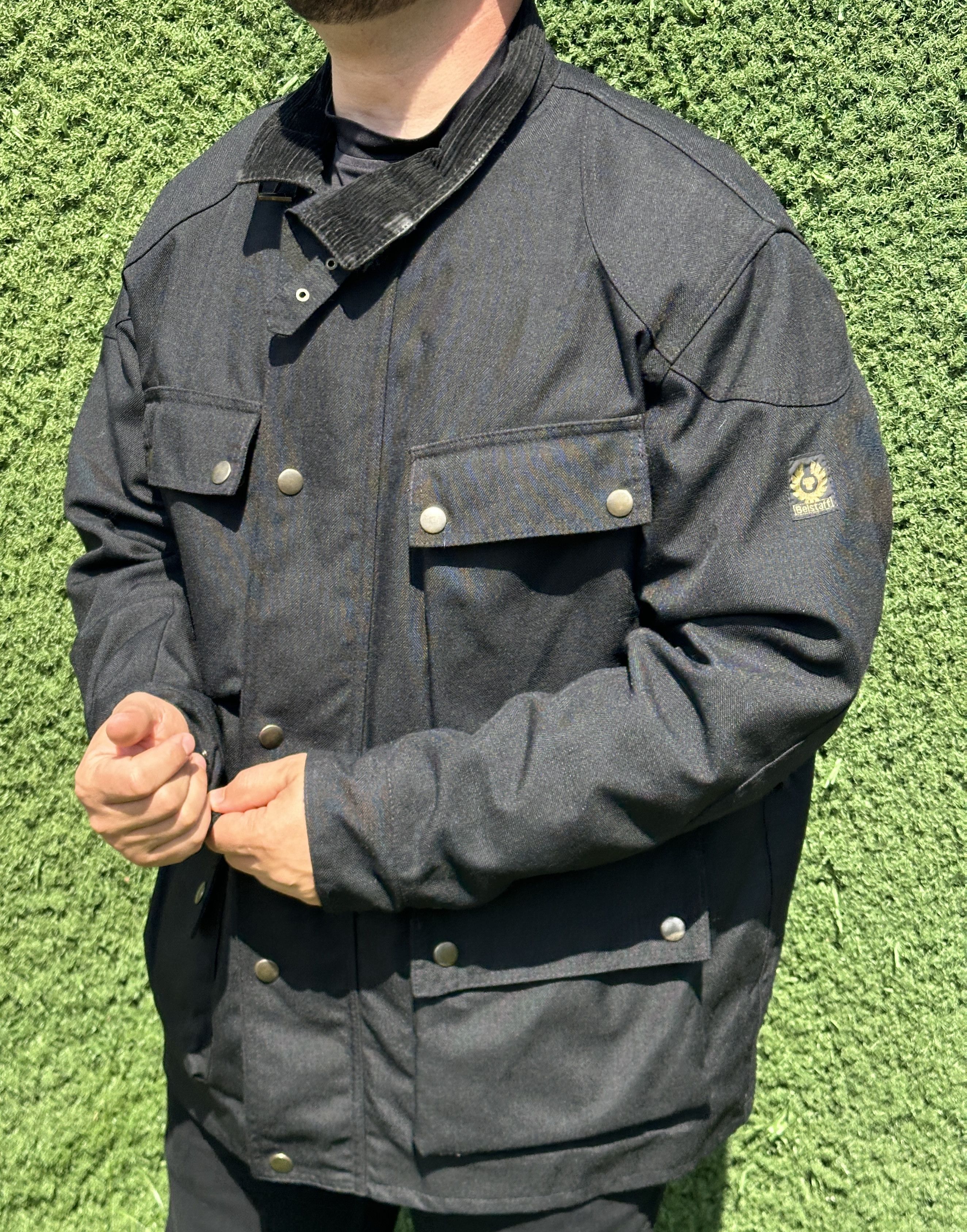Belstaff Valtherm Insulated Knit Belstaff Biker Professional Size XL Size US XL / EU 56 / 4 - 1 Thumbnail