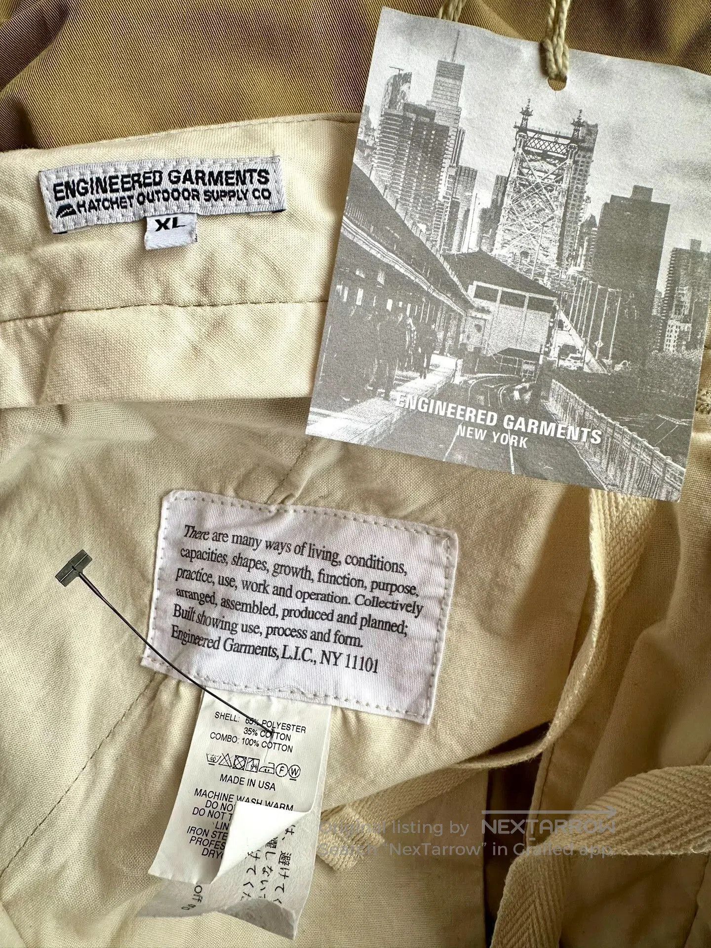 Engineered Garments engineered garments multi-pocket cargo pants. Size US 36 / EU 52 - 7 Thumbnail