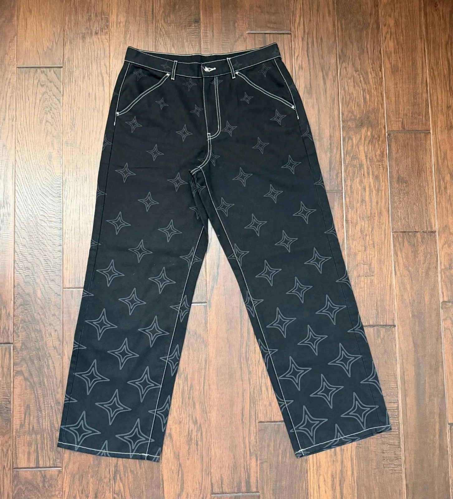 Other Size 34 - 1/1 SAMPLE Common Studios Star Pants *READ DESC* Size US 34 / EU 50 - 1 Thumbnail